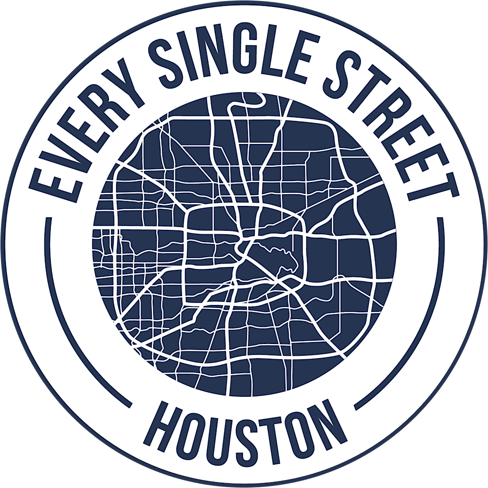 Every Single Street Houston