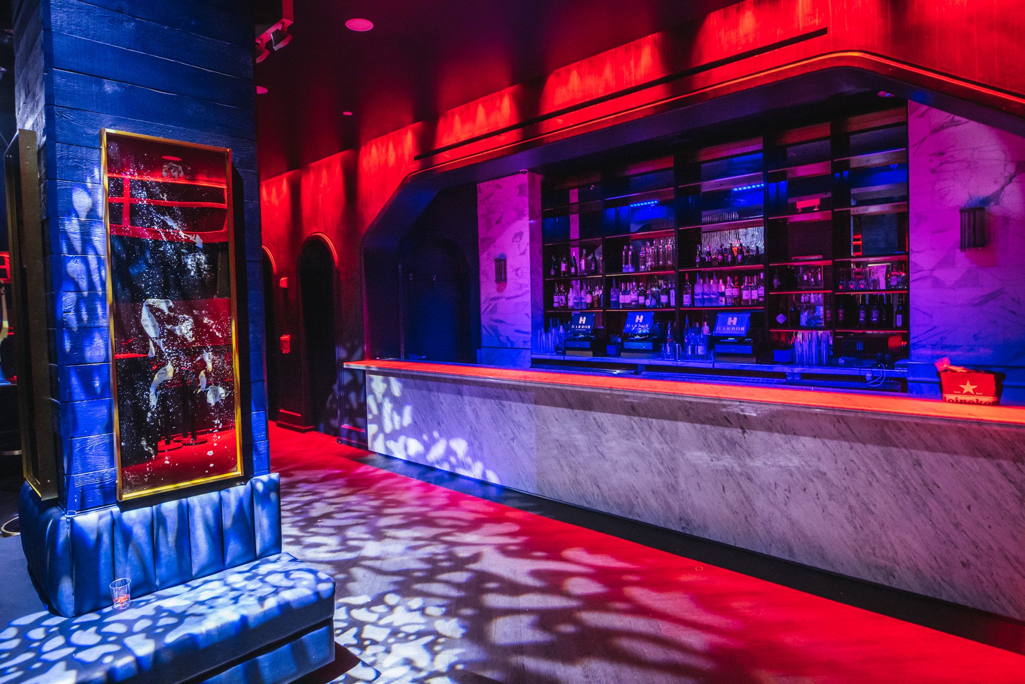 The Stafford Room Harbor NYC 2nd Level Club within a club