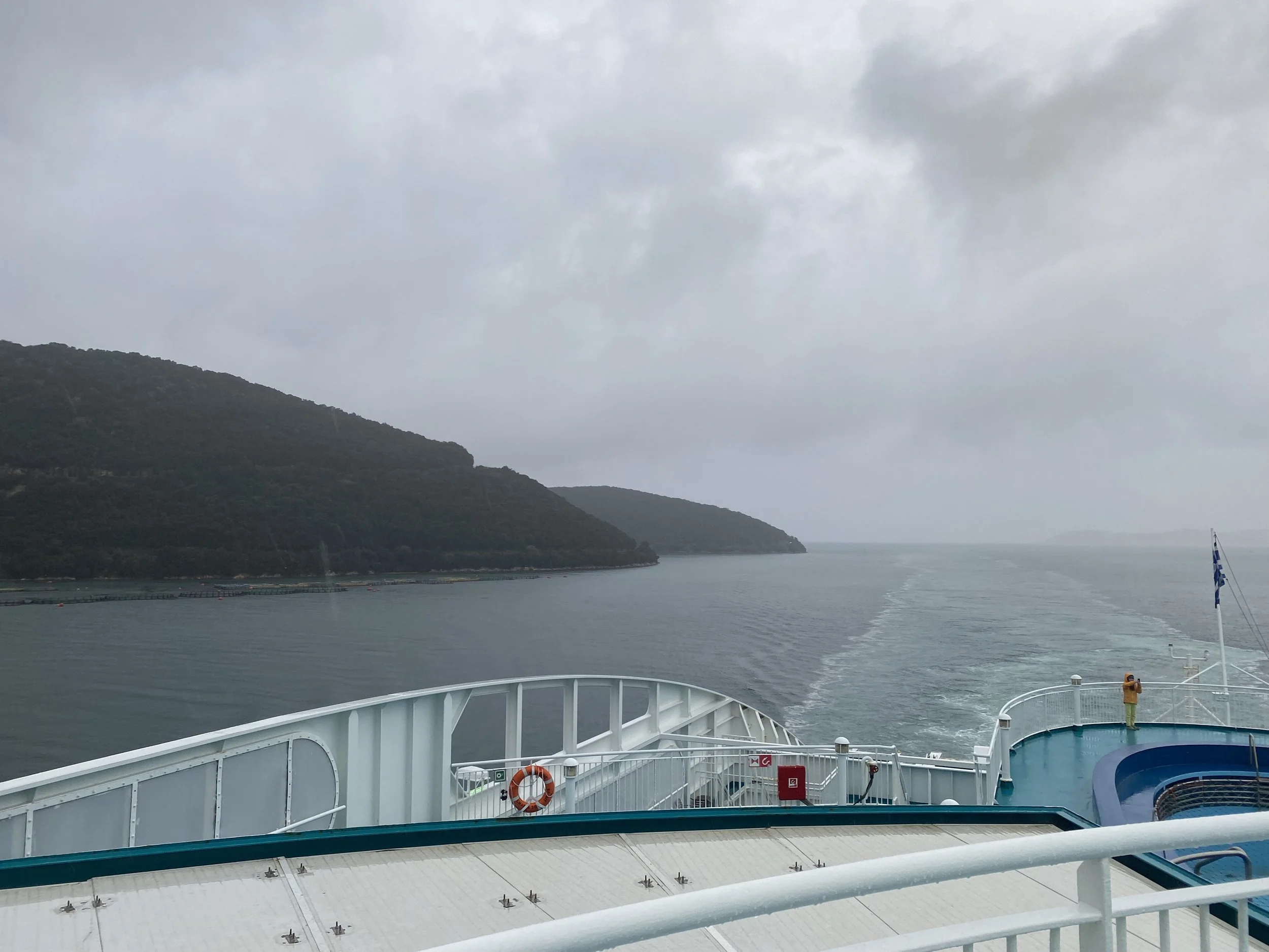 View From Stern 