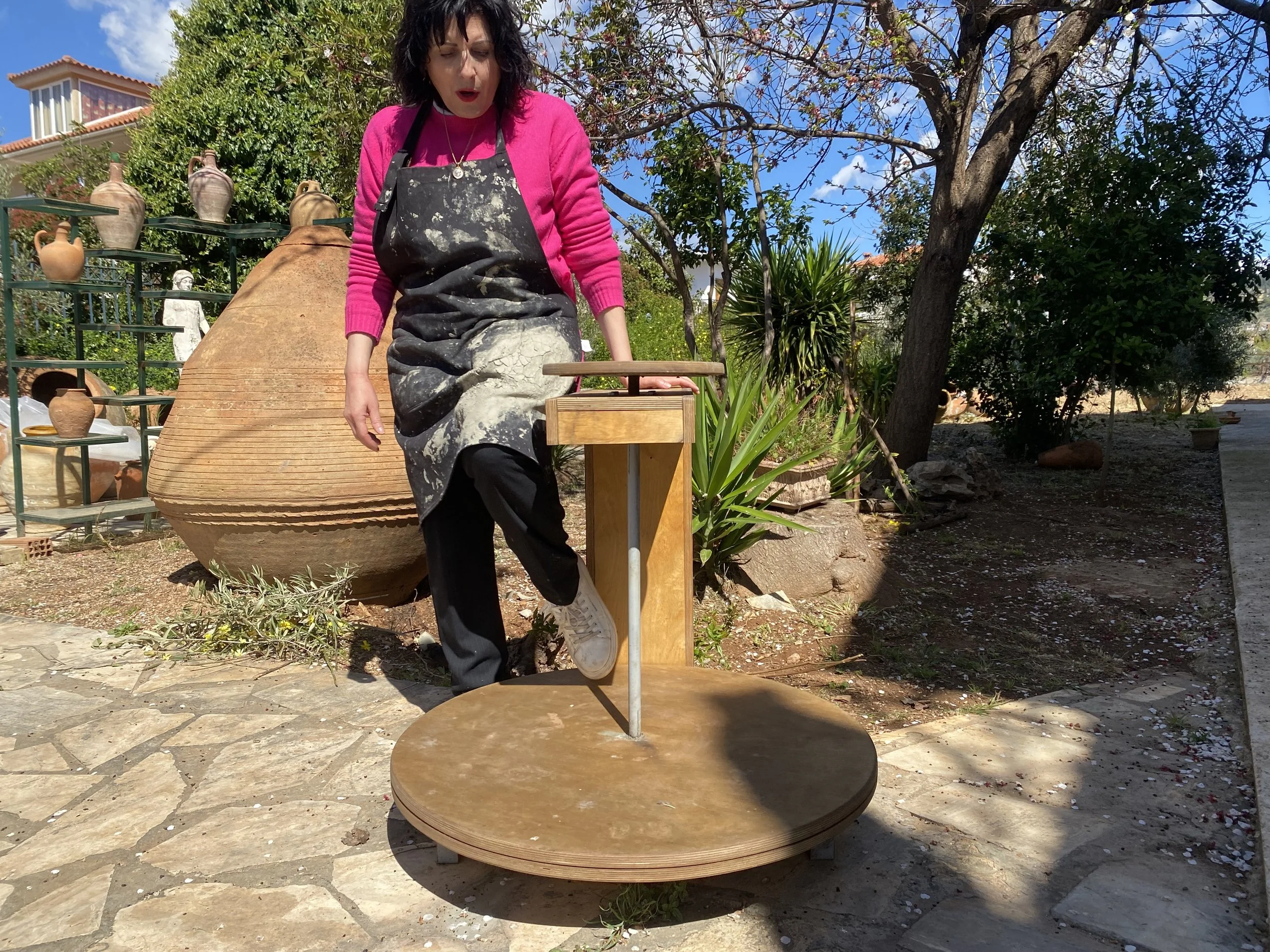 Foot Powered Wheel