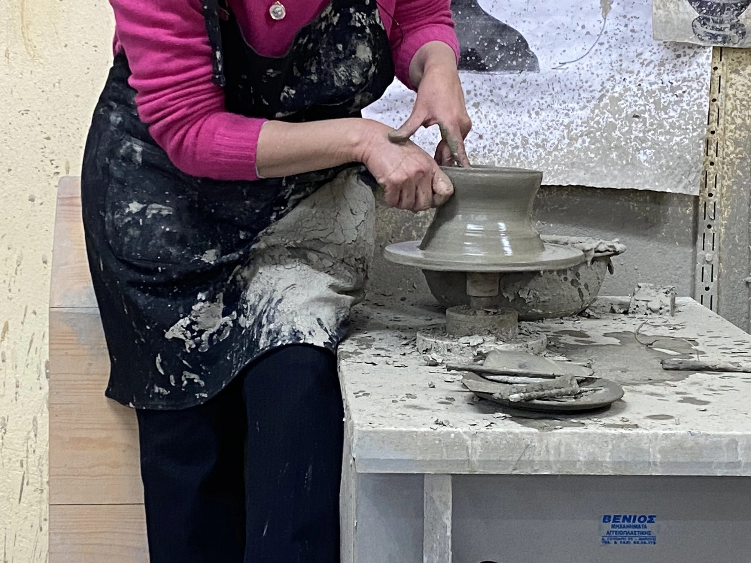 Working the Clay