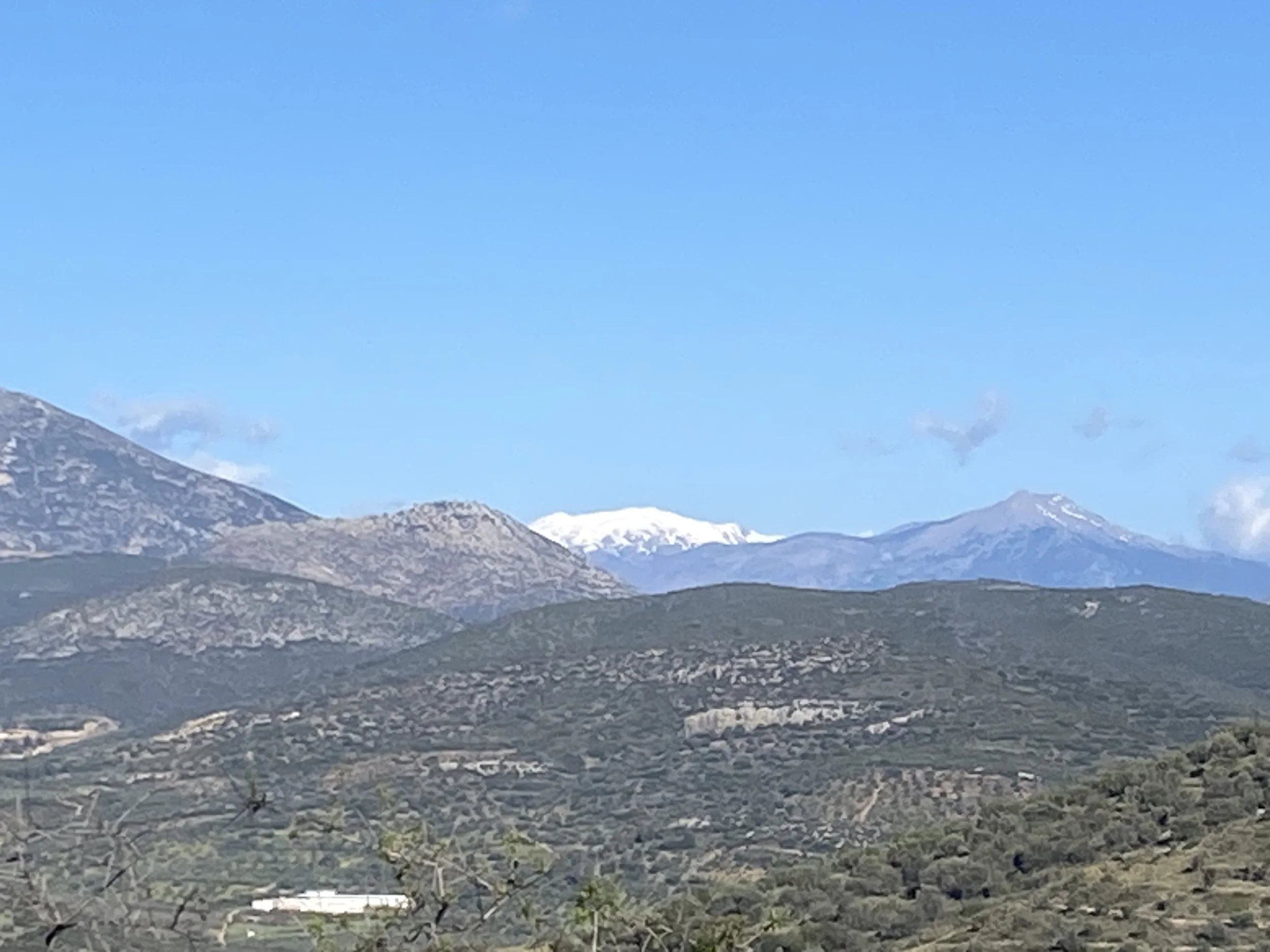 Snow Capped Mountains