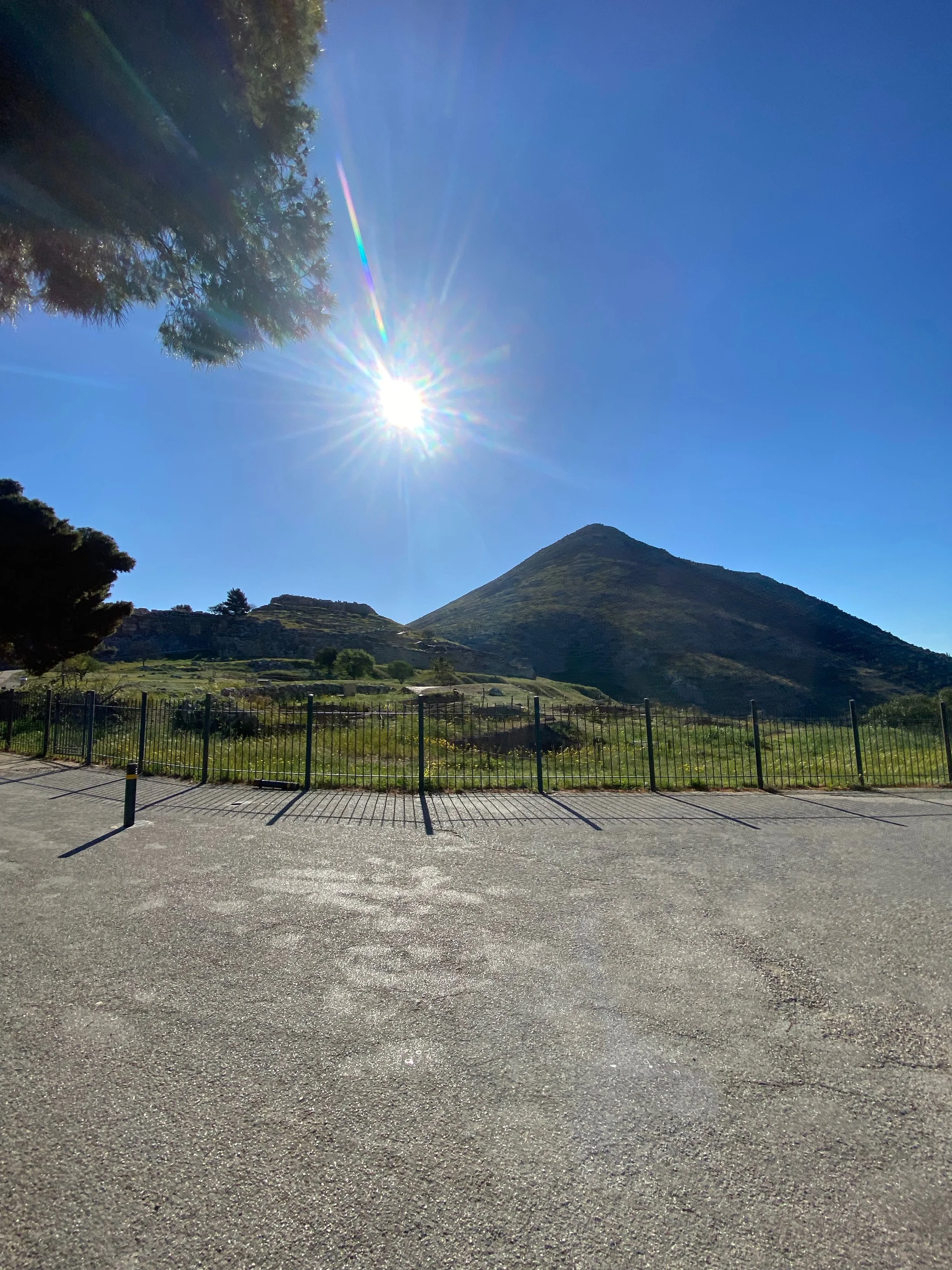 The Sun over Mycenae