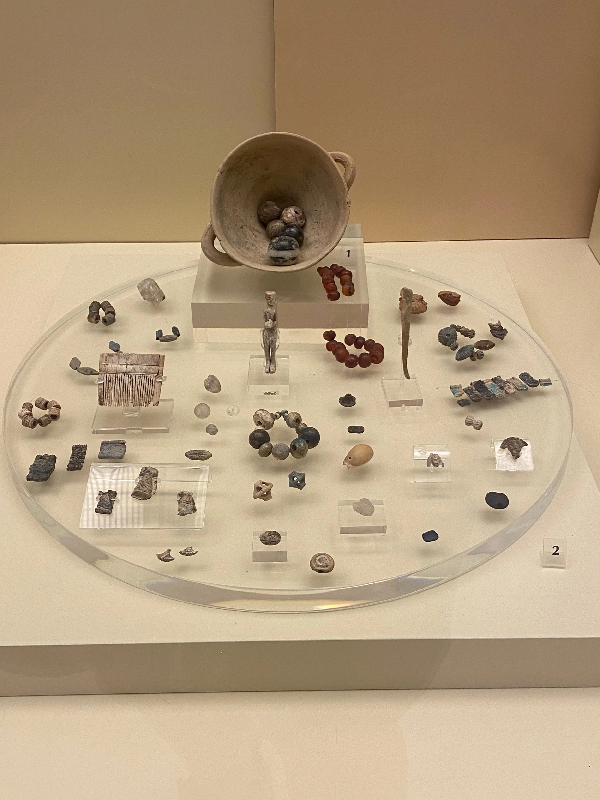 Cache of Small Objects Found in the Bowl