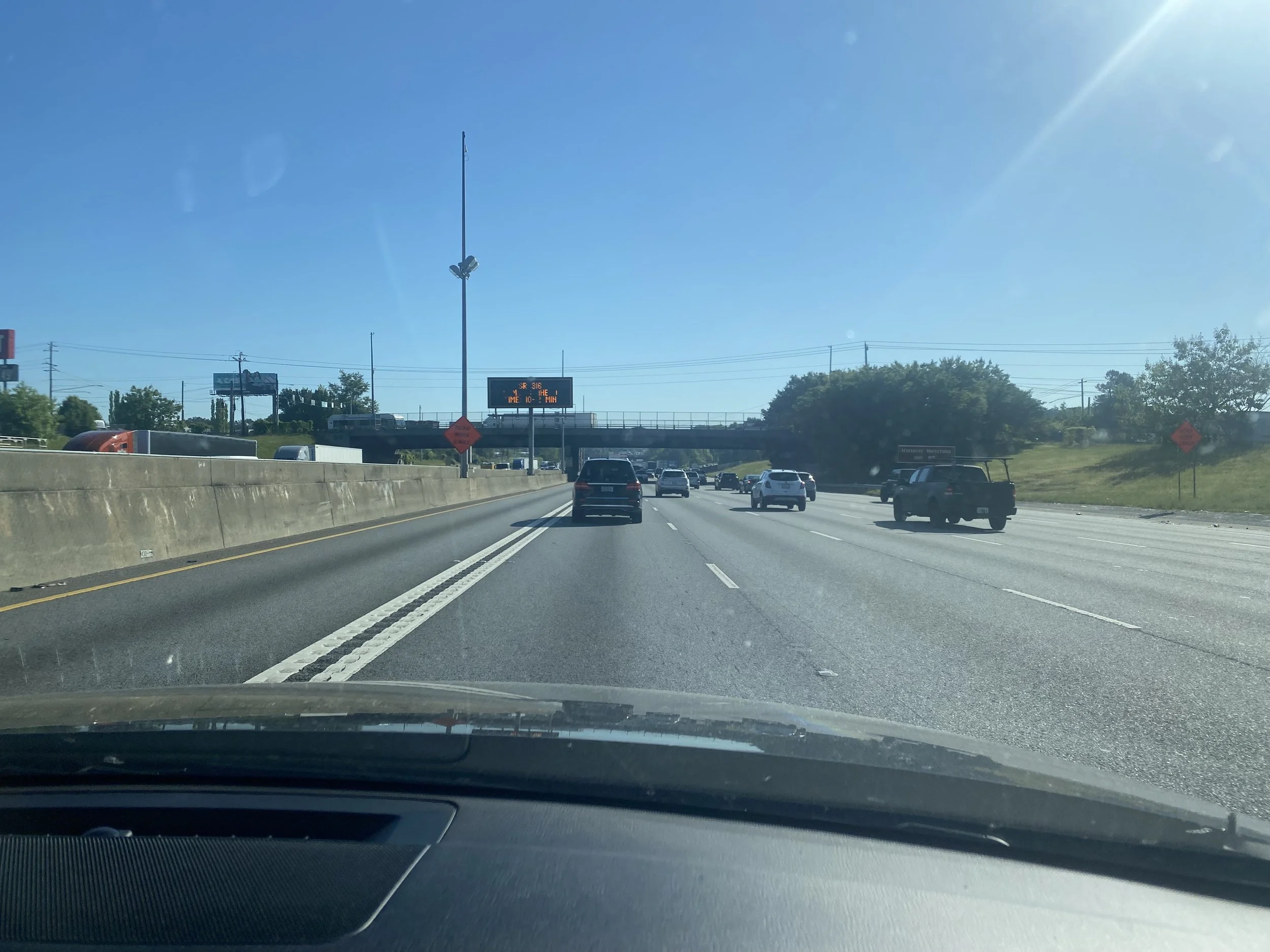 Driving to Raleigh, NC 