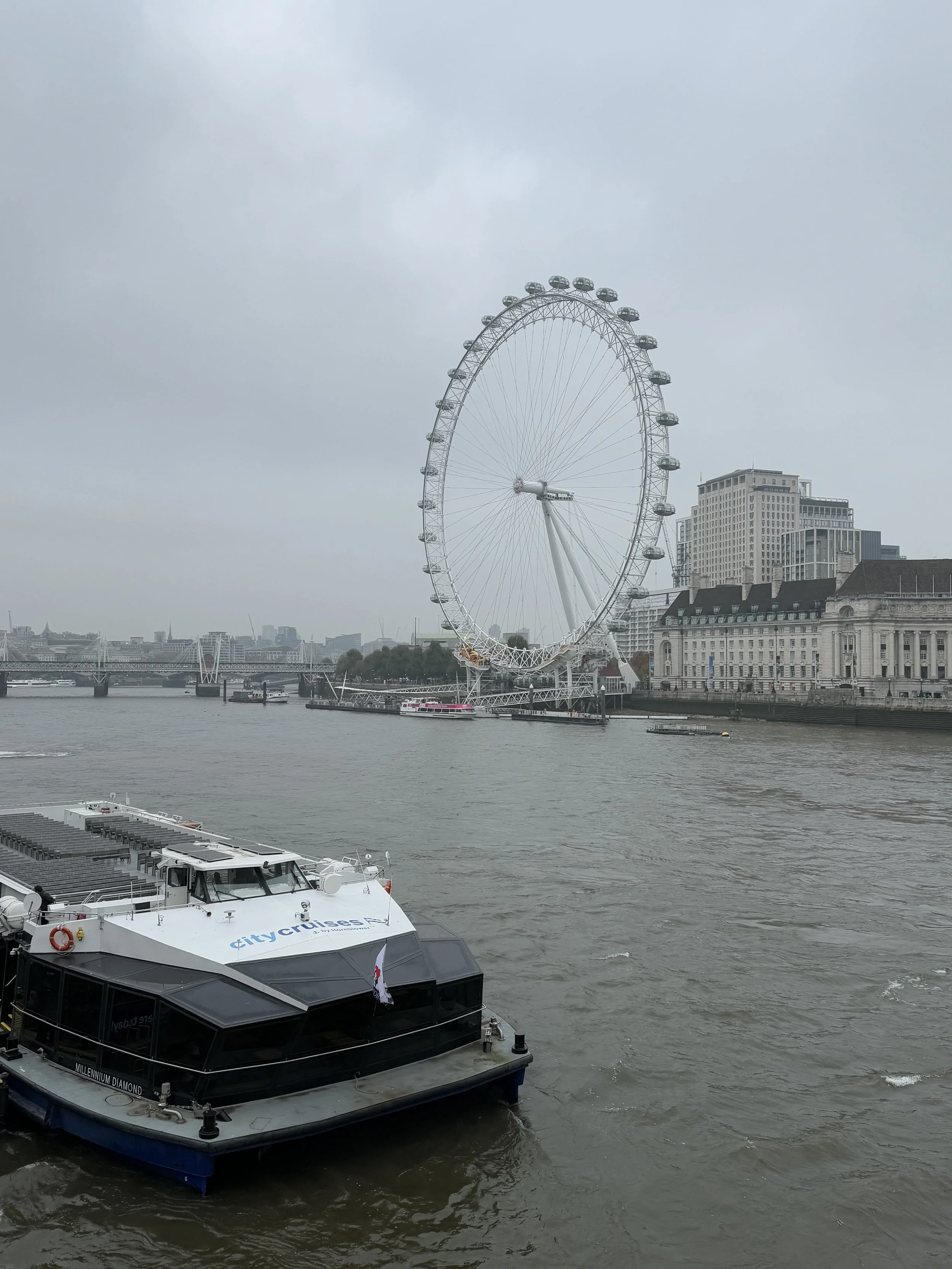 London Eye Waterloo Pier