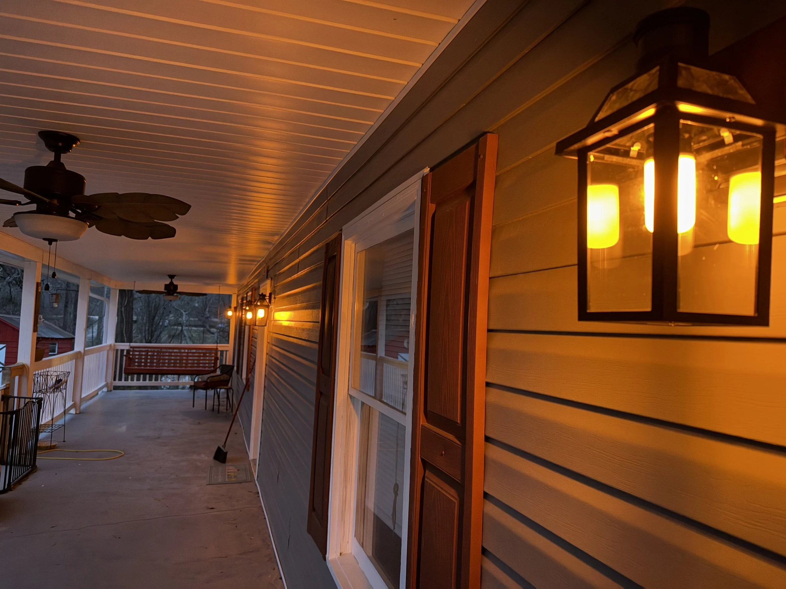 New Porch Lights 