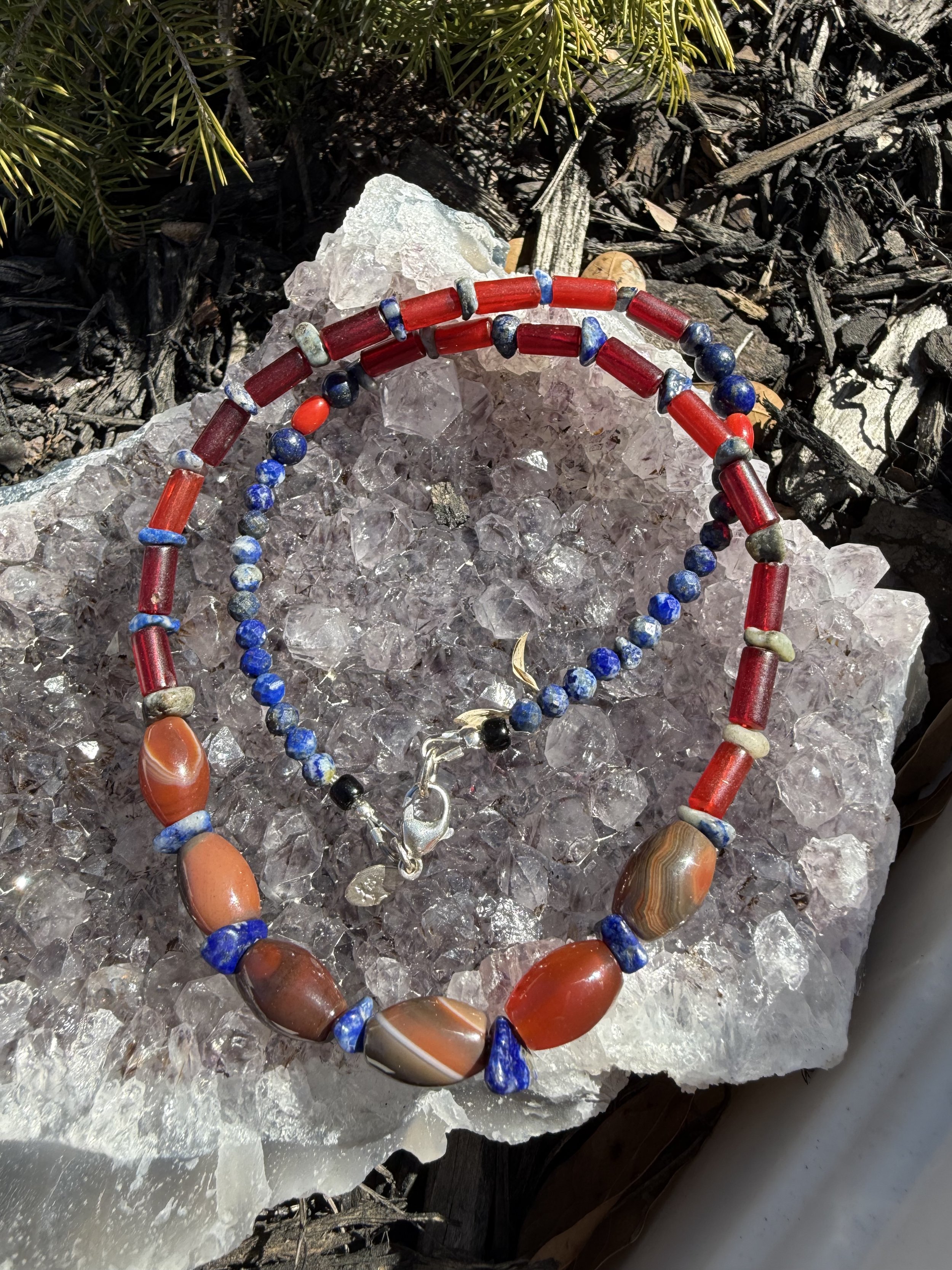 Inspired by one labeled Mesopotamia Grave 1054 Early Dynastic 2500 BCE in the British Museum.