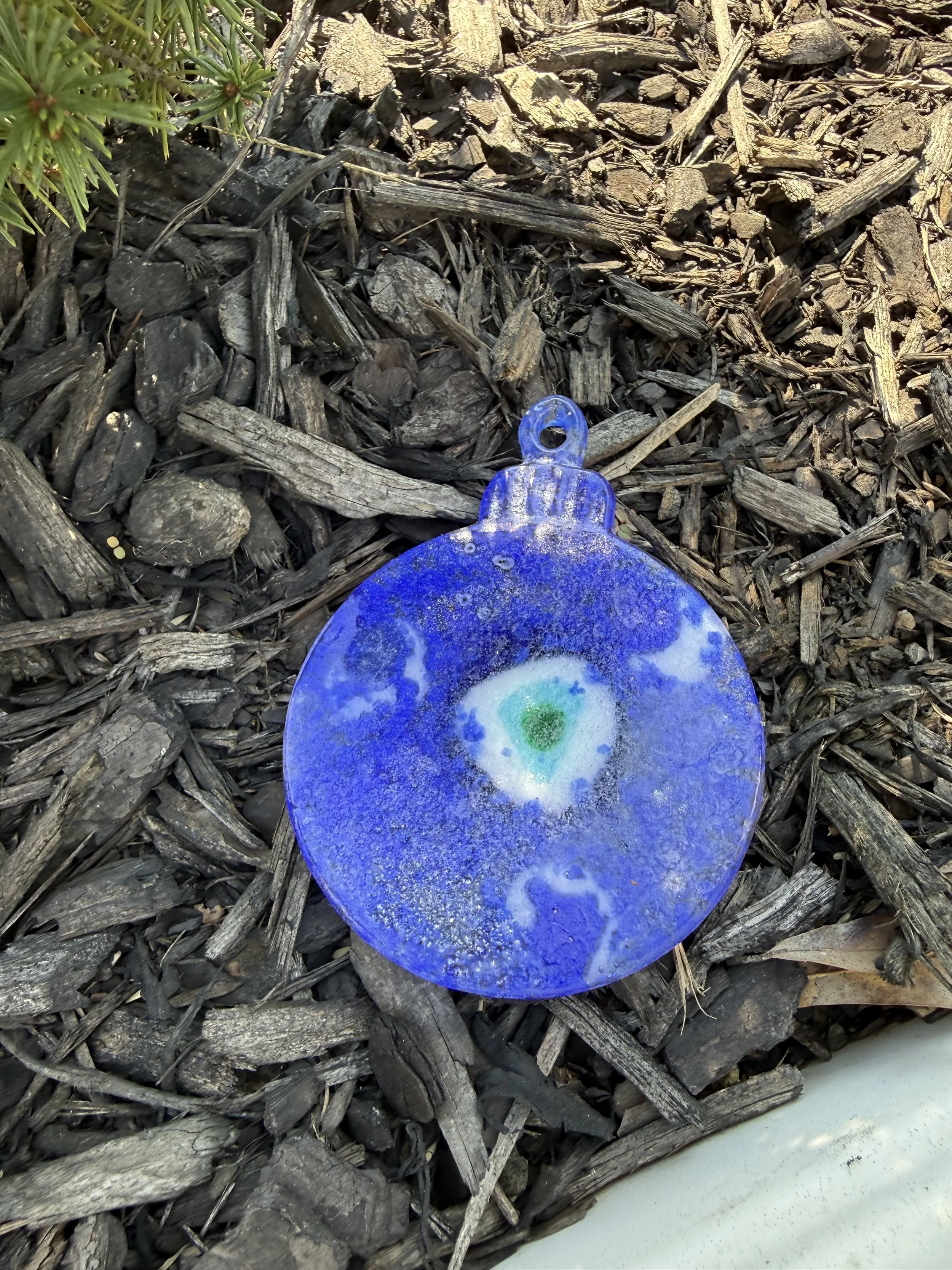 Evil Eye Small Rond Ornament