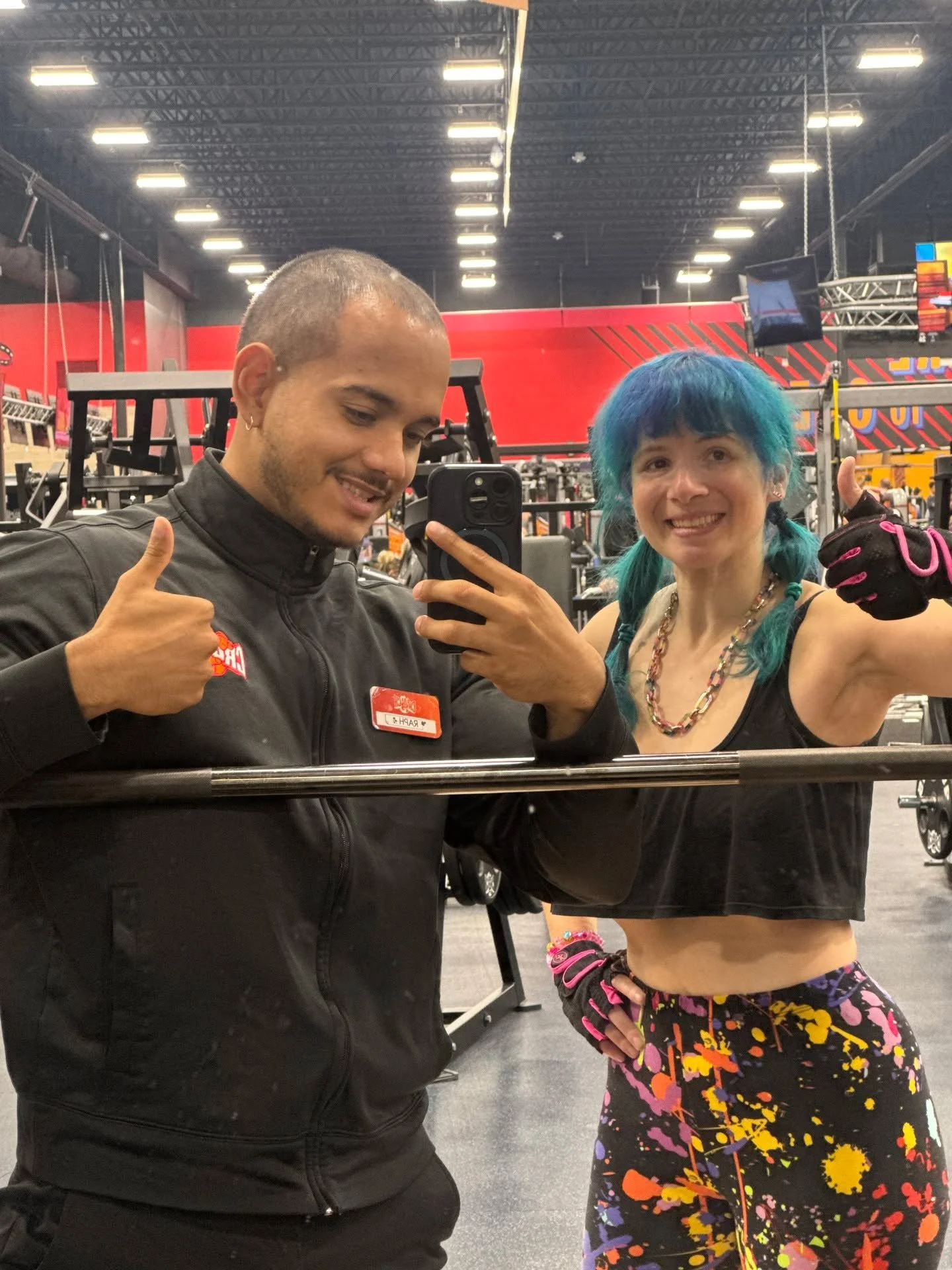 Happy FITNESS Friday!

I train with my workout buddy and personal trainer @raphaelllpaz FIVE times a week at @crunch.arboretum. 

My FAVORITE day of the week is on Thursdays when we train glutes and hamstrings. I always feel strong on that day. It is