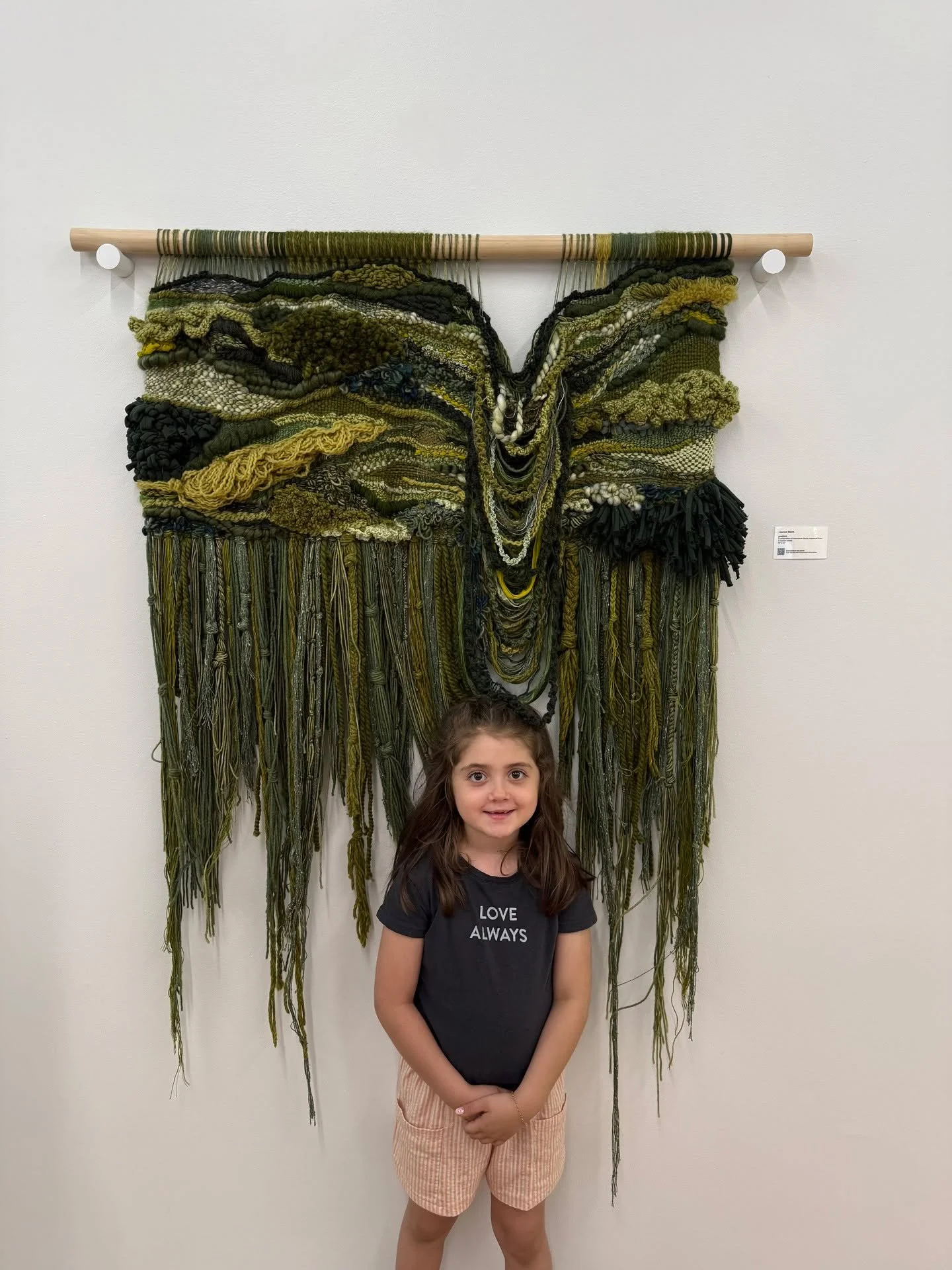 I LOVE showing people the 24 pieces of #fiberart that I&rsquo;ve created over the past 10 years, now on display and for sale at the South County Regional Library, where I&rsquo;m the featured #artist for @cmlibrary from February 9th through June 6th.