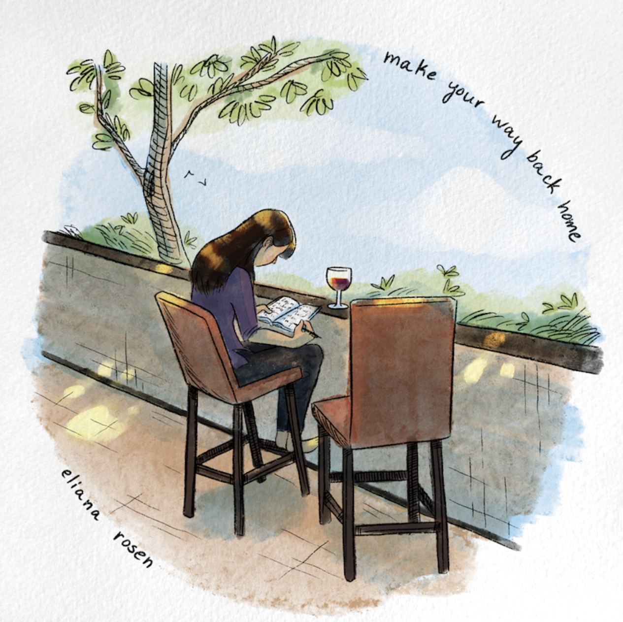 Make your way back home
- Eliana's first single is about a relationship coming to an end and trying to accept the inevitable.