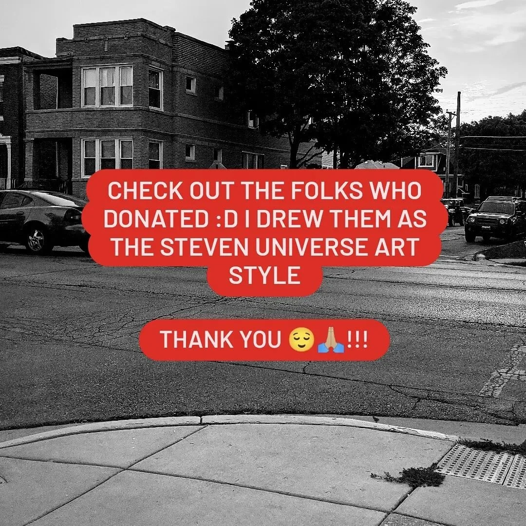 Thank you thank you to everyone who donated to @ciceroindependiente 😍 im a big fan of their work and hope they can continue to cover local stories. I loved making these and am so happy you get a lil art!! Our Cicero community appreciates you!!!!

Pl