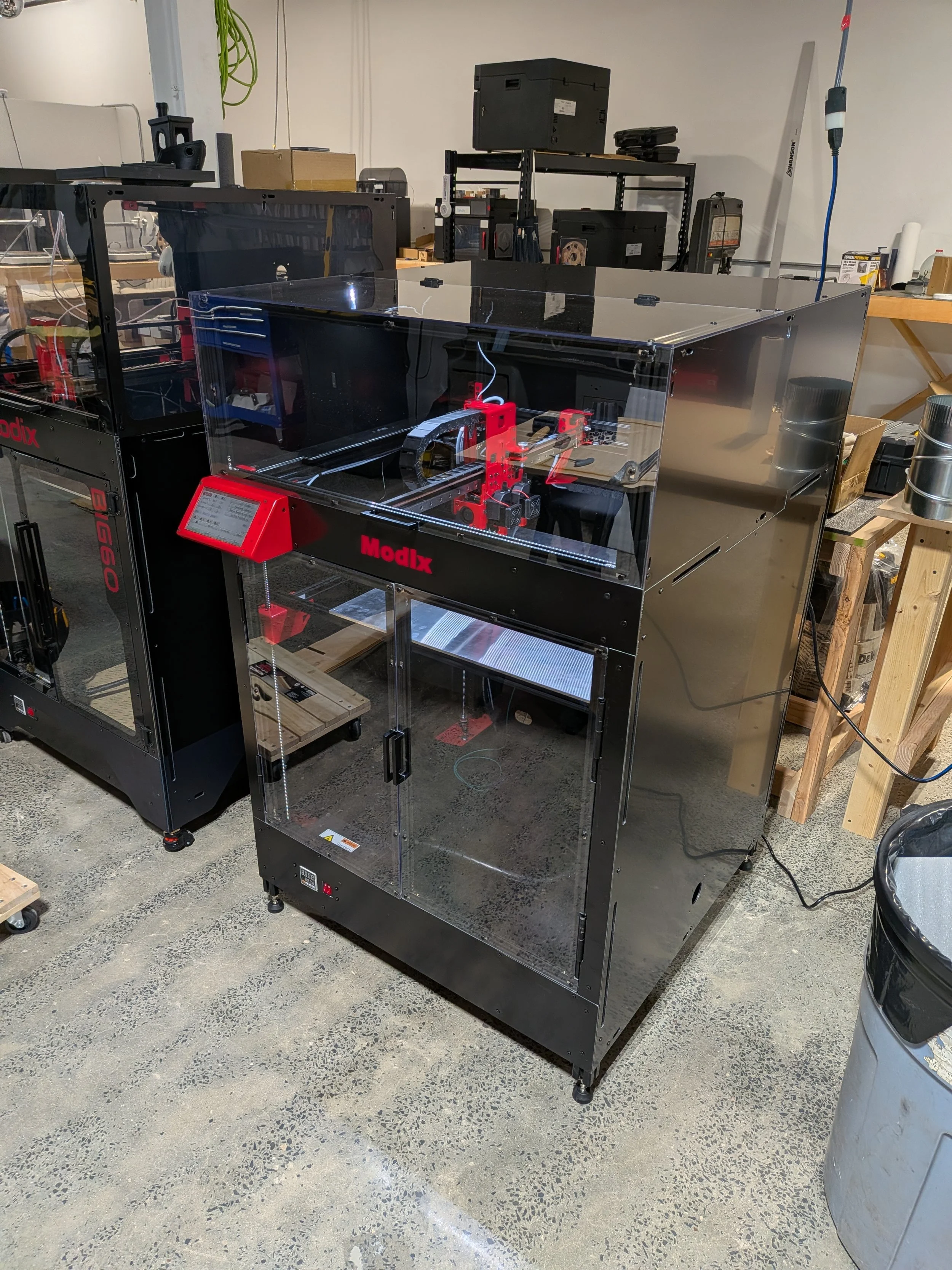 Hosting a Modix BIG60 3D printer