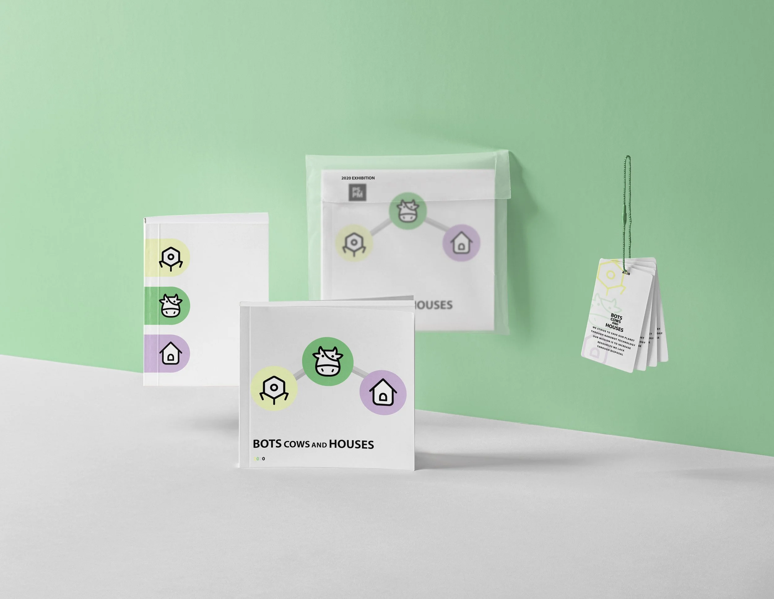 BOTS COWS and HOUSES — Frederica Kim