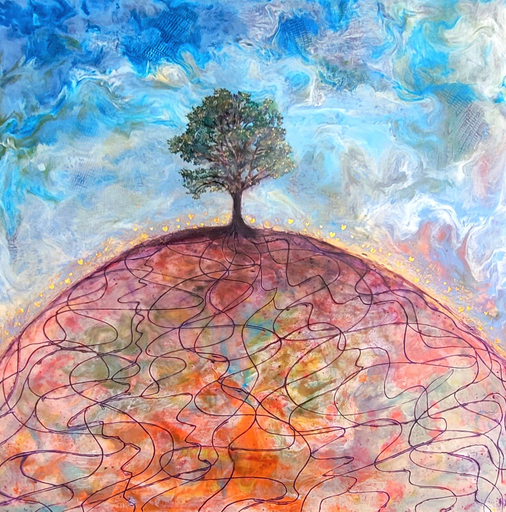 Exhibition - FROM THE INSIDE OUT: Painting & Poetry Intertwined