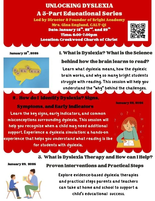 Unlocking Dyslexia - A 3-Part Educational Series