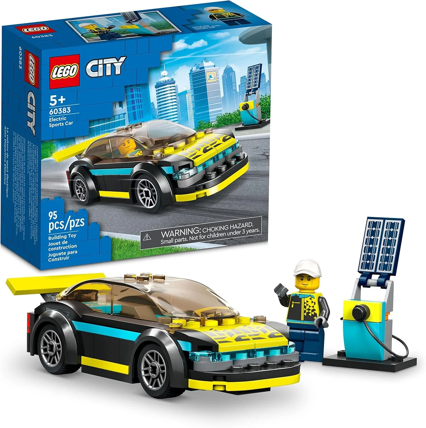 Lego city electric sports car
