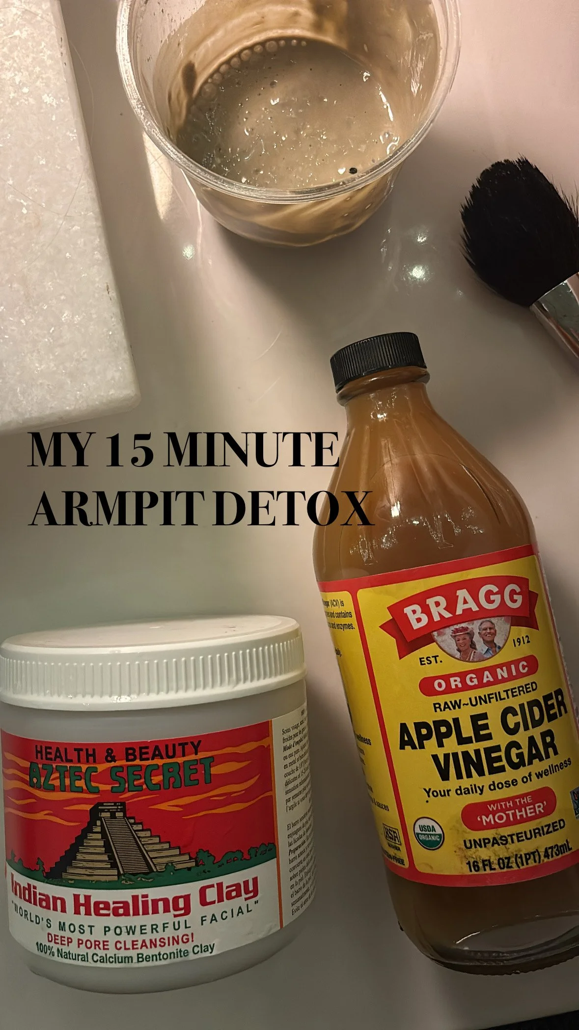 15 minute armpit detox