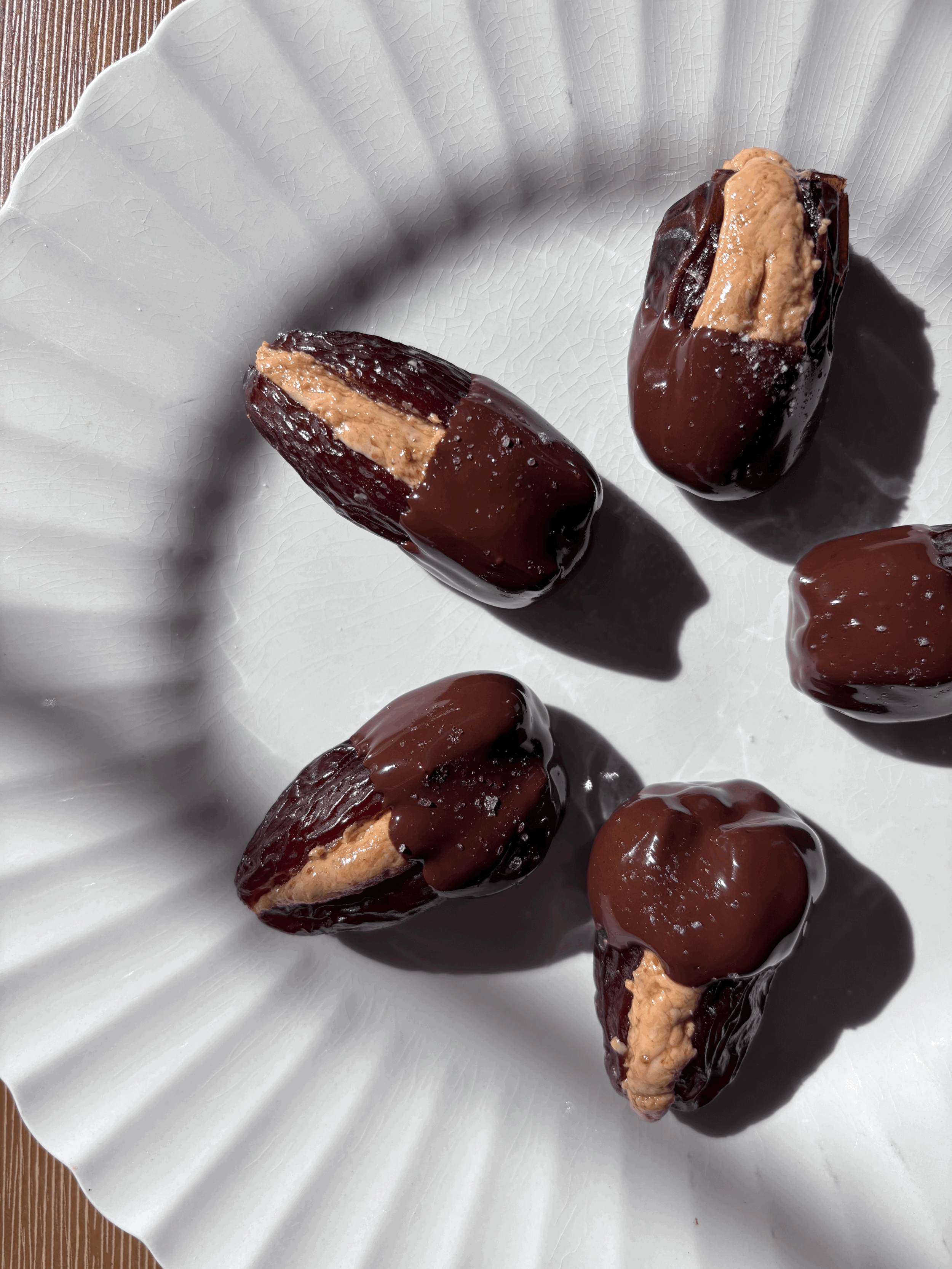 PEANUT BUTTER FLUFF STUFFED DATES