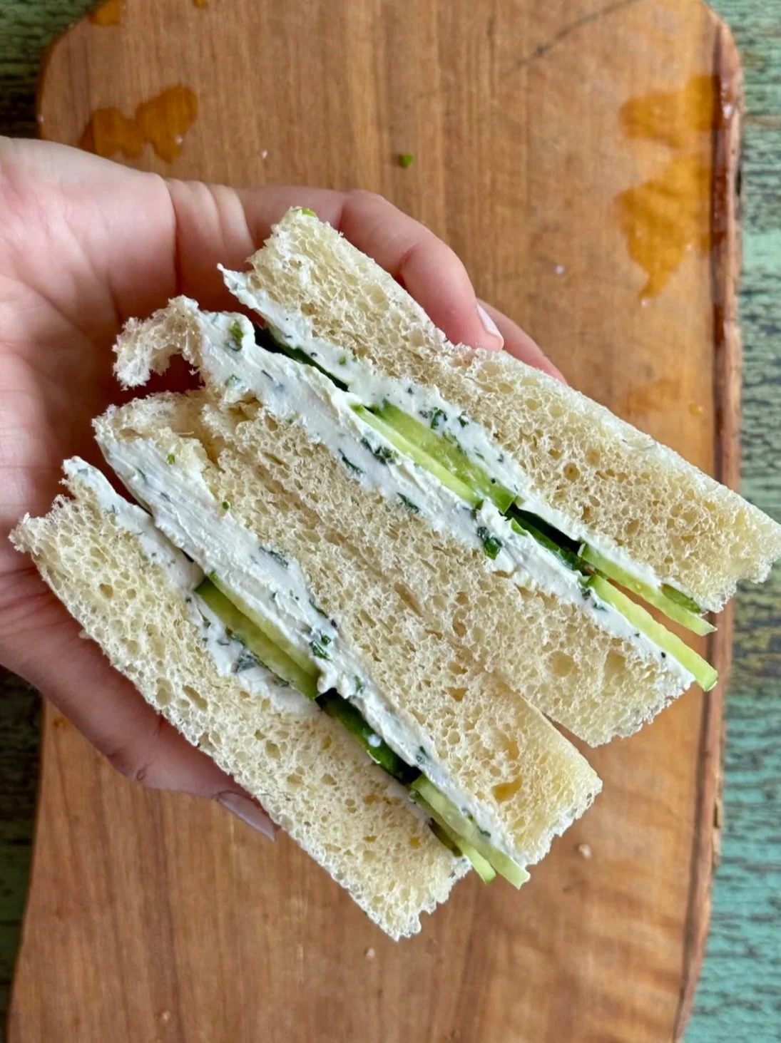 THE BEST CUCUMBER SANDWICHES