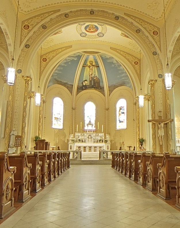 Most Holy Trinity Catholic Church, formerly St. Patrick’s, the oldest Catholic church building in Georgia