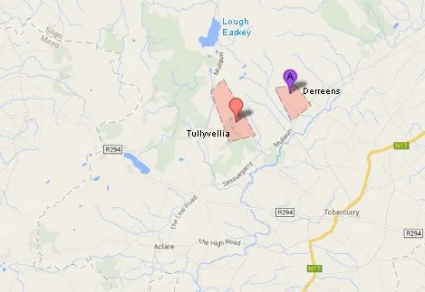 Derreens and Tullyvellia Townlands County Sligo, Ireland