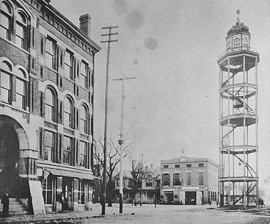 The Fire Bell Tower in Augusta, Georgia
