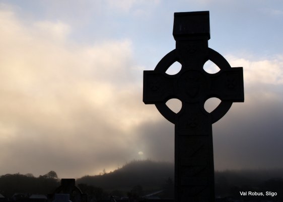 Celtic Cross in County Sligo, Ireland