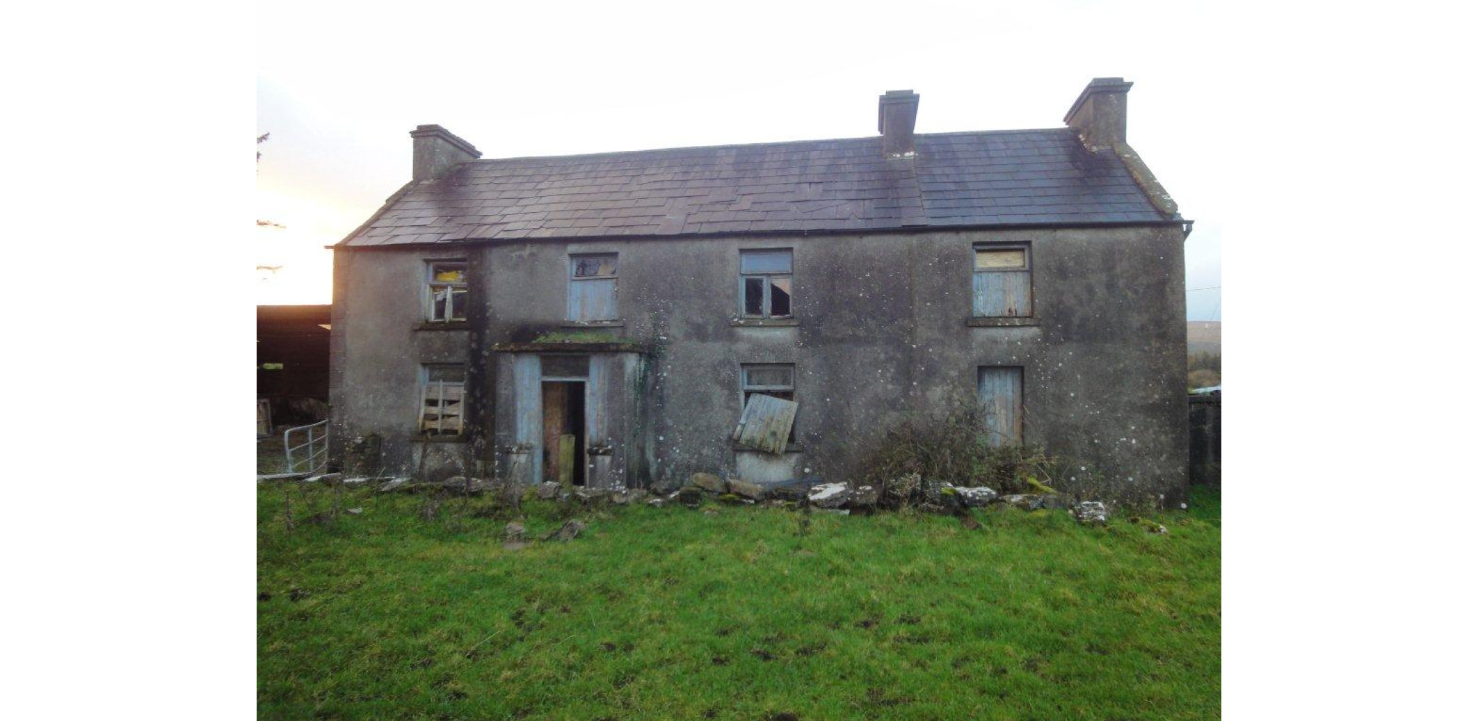 Armstrong Farmhouse on the old Nicholson Estate in Derreens, County Sligo, Ireland, 2014