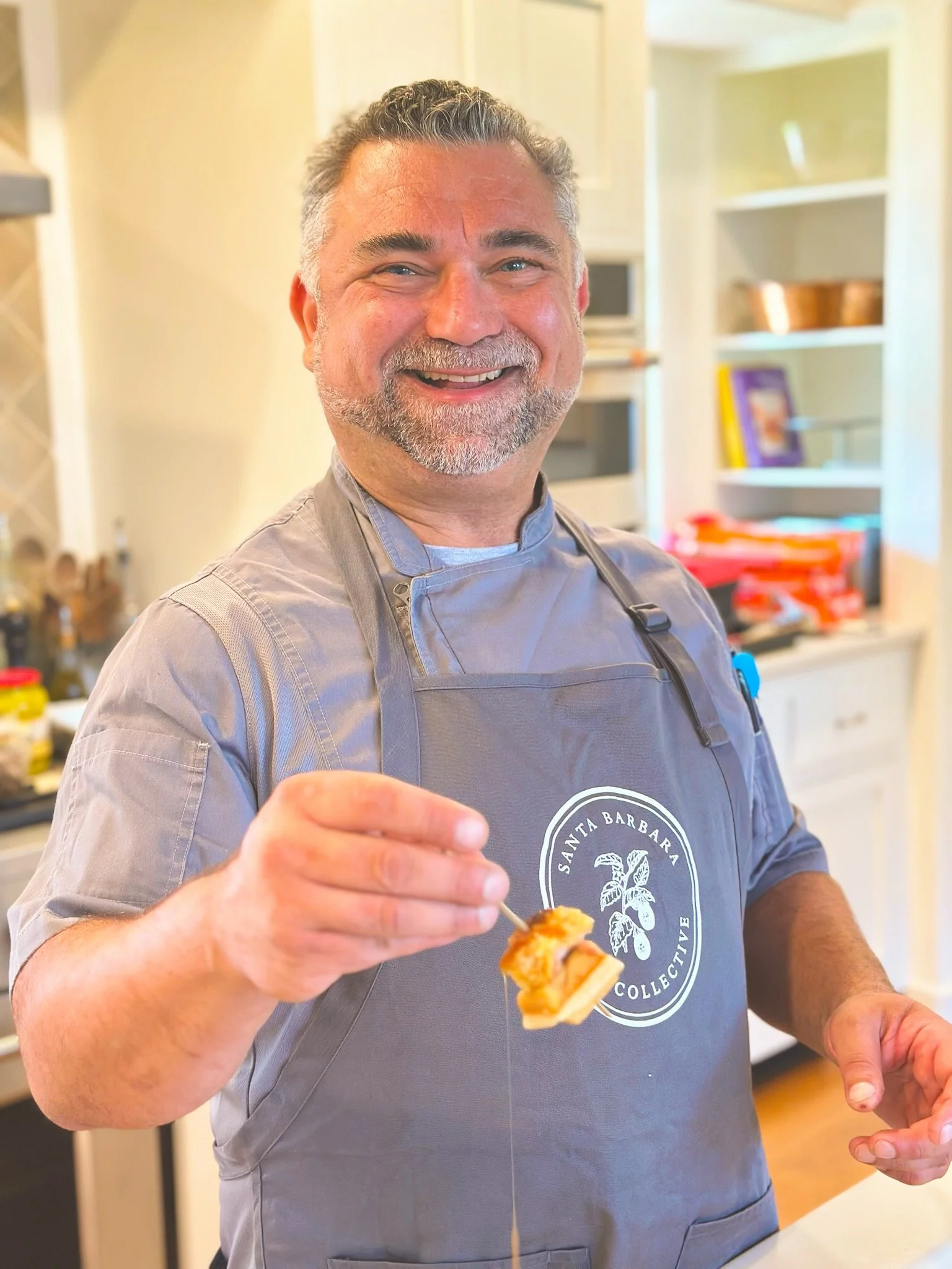 Cate School faculty back to school appetizer event! 

We love working with the Cate School! They support our business because they know that they are supporting tons of different local chefs doing what they do best!! 

Here is Chef Jacob crushing it 