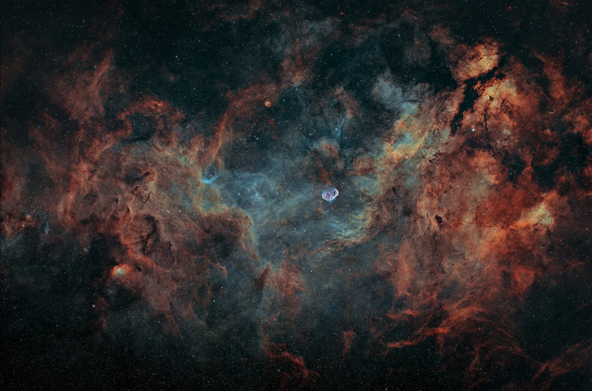 Crescent Nebula, NGC 6888