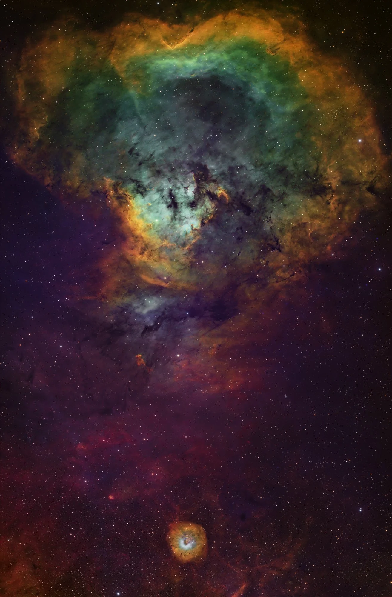Question Mark, NGC 7822