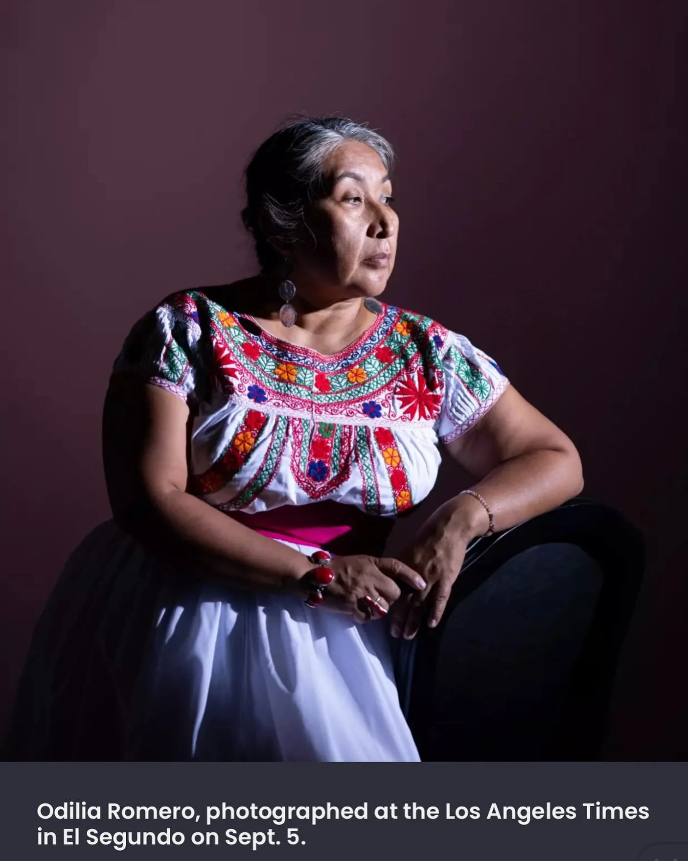 #IndigenousPeopleDay - Today, I&rsquo;d like to use my platform to recognize @odilia_yego who I met when she took the stage at the 2022 @weallgrowlatina summit. Odilia Romero embodies strength, resilience, and represents the beautiful contributions o