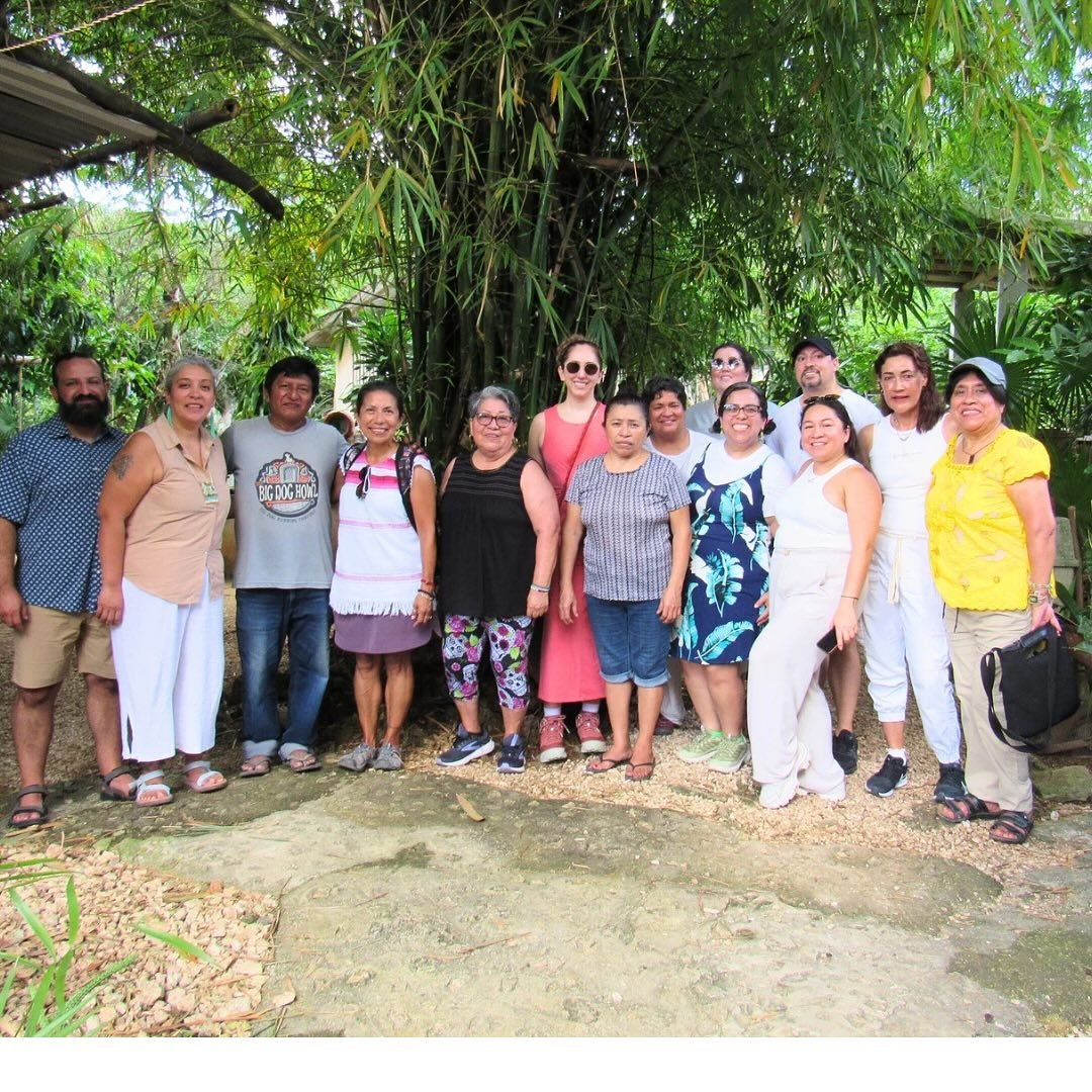 To rest and rejuvenate is an act of resistance ✨ 

Thank you @crystal_dorado for defining what conscious travel looks like and for guiding our journey. Beyond grateful for the @verdehws Eterno retreat during Mayan Hanal Pixan. 

Highly recommend:
@do