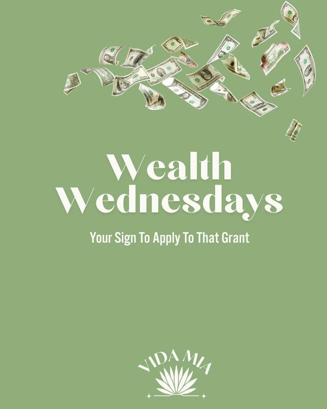 I'm back again as that tia (auntie) to nudge you (yes, you bold founder) to apply for that grant, the leadership program, and the support group because building a business is a collective effort. #WealthWednesdays ✍
