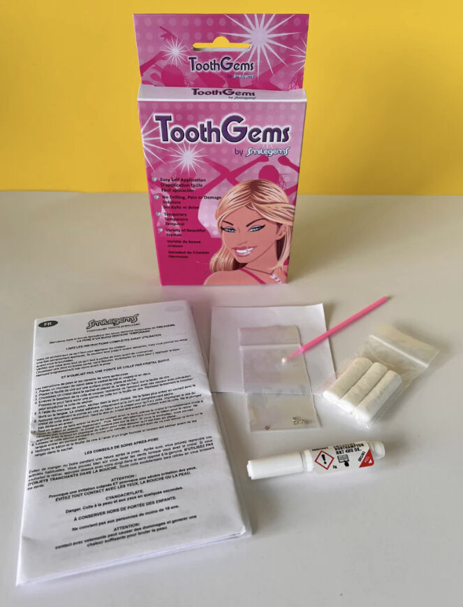 DIY Tooth Gemz Kit - Custom Gold Grillz