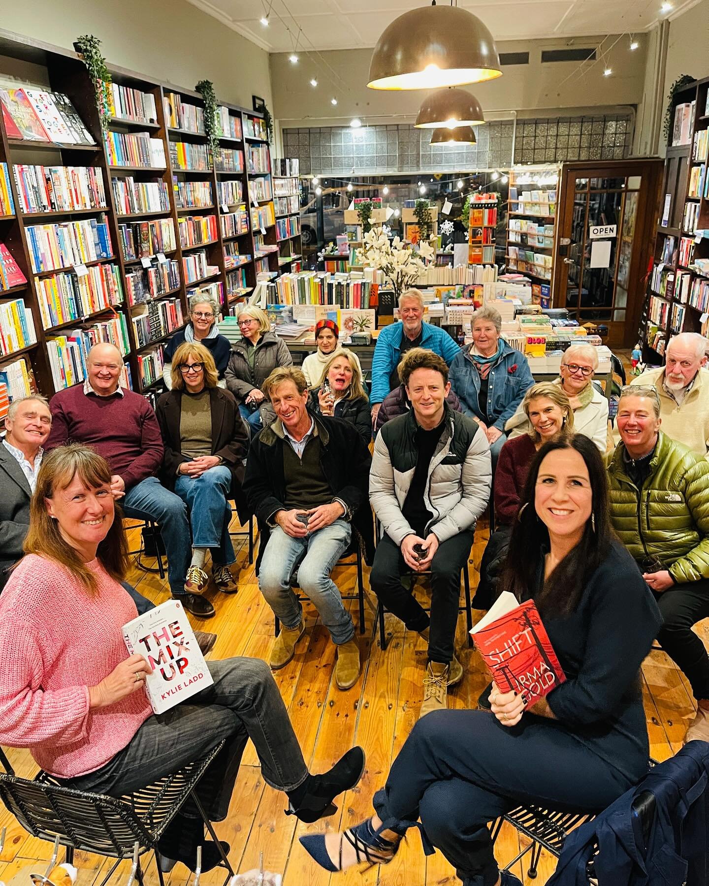 How good are country bookstores? And booksellers! Thank you soooo much @inkbookshopmansfield for a fabulous event alongside fellow author and cool chick @irma.gold, and expertly moderated by Ink owner Charlotte. Such a lovely group of attendees, incl