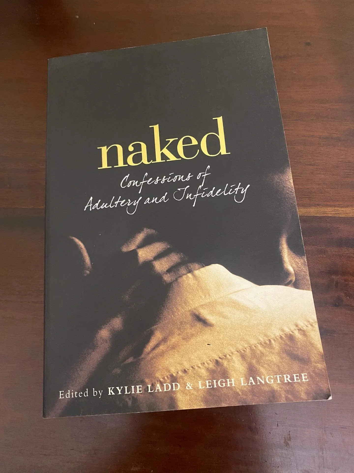 20 years this month since my first traditionally published book was released. TWENTY YEARS 😱 Naked is a collection of first-person essays about infidelity that I edited with my friend Christine Langtree (nb. not wrote!!) and was picked up off the sl