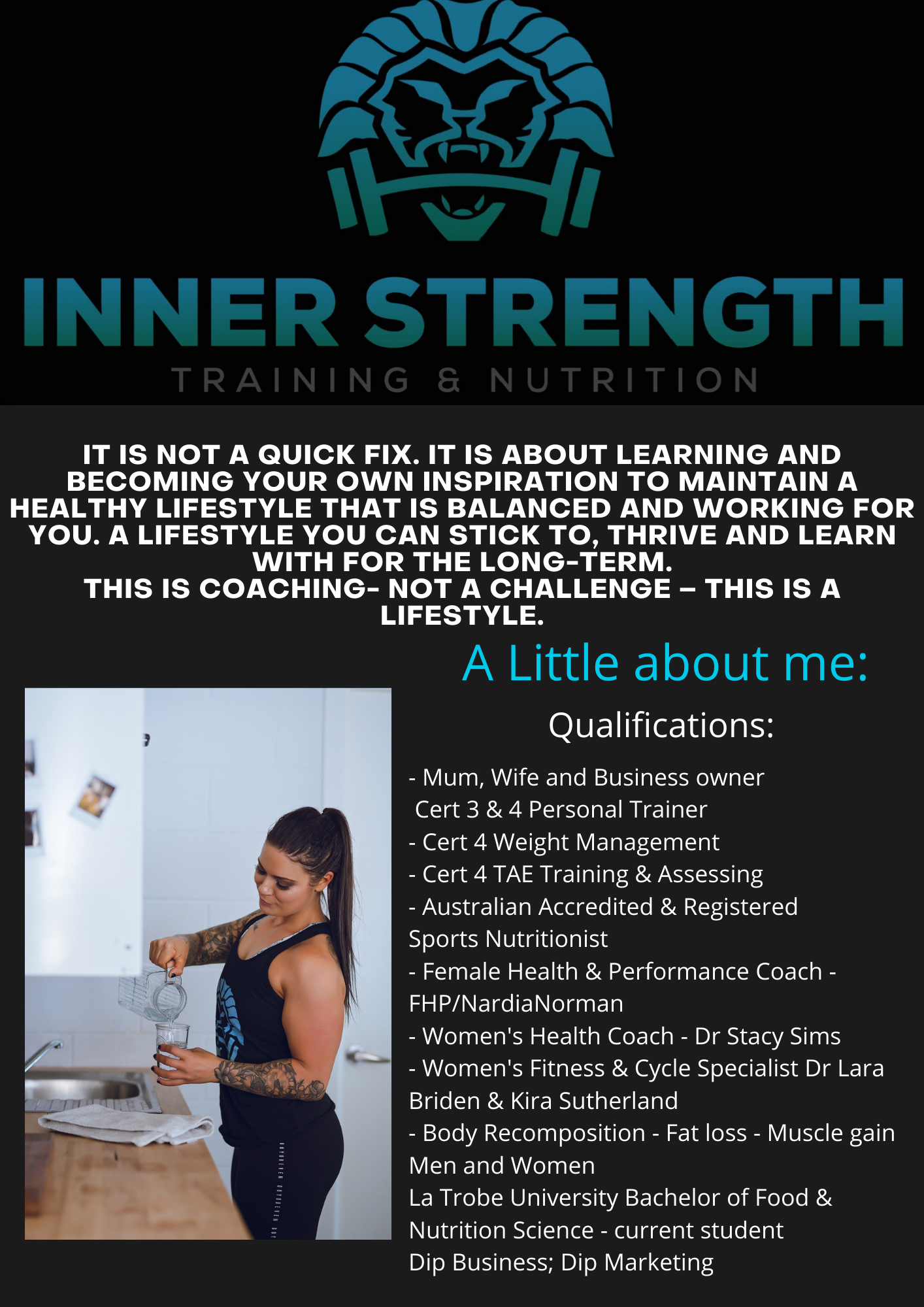 Inner Strength Training & Nutrition