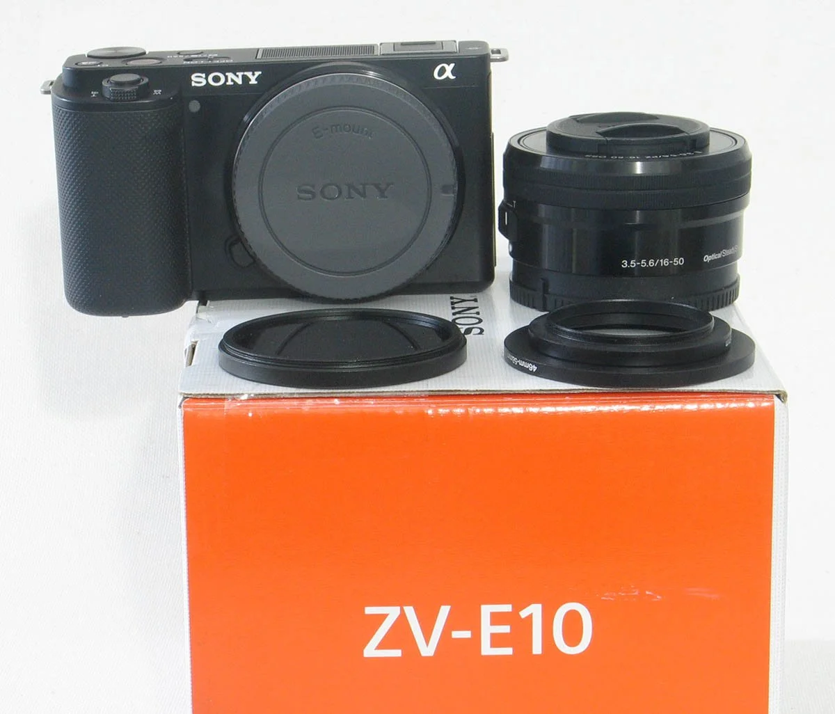 Fullspectrum converted Sony ZV-E10, camera body, 16-50mm lens, IR850nm filter