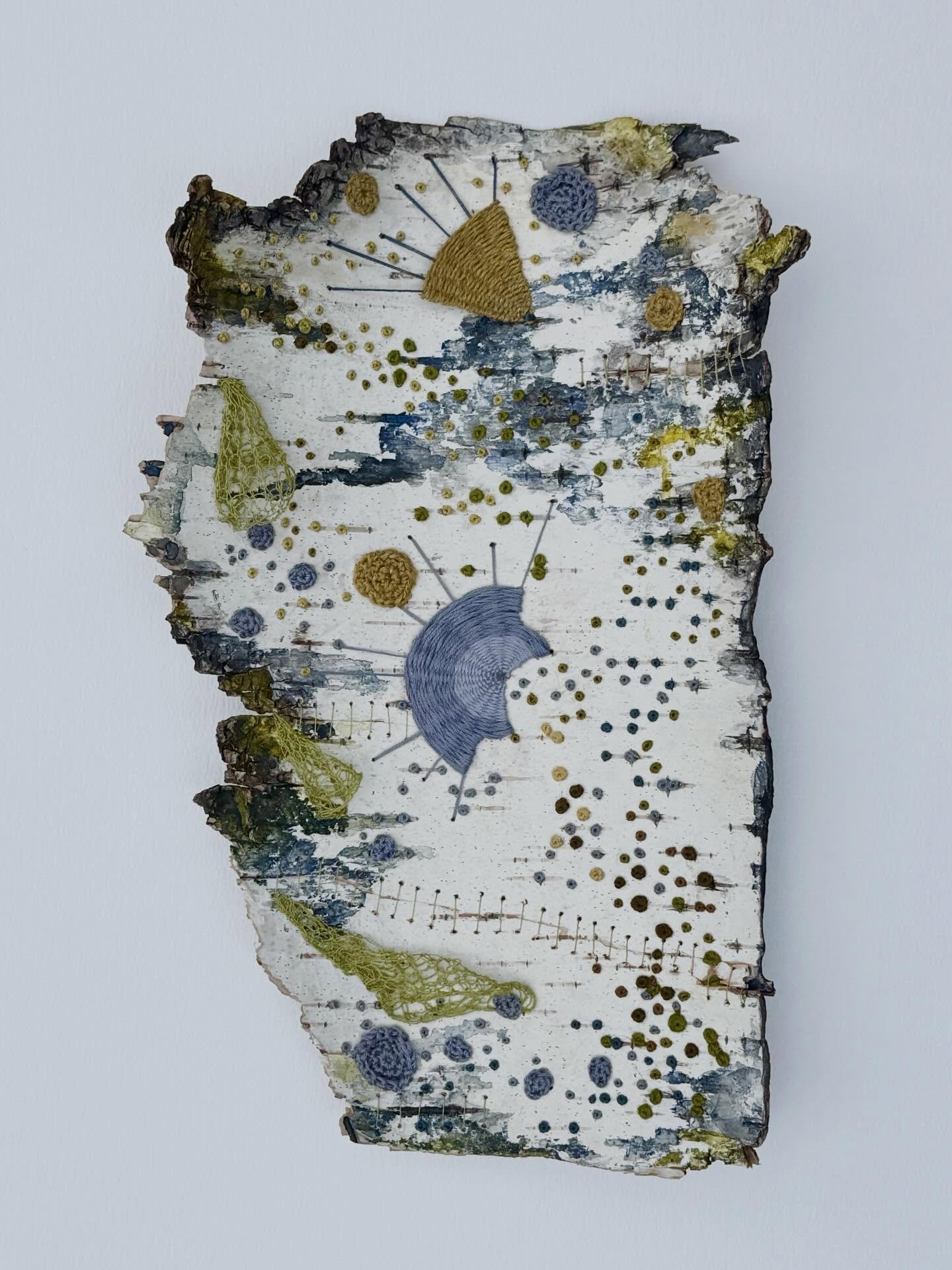 It&rsquo;s fascinating to me that in order to stitch something together, it&rsquo;s necessary to puncture it. Each stitch pierces before it holds things together or adds up to create something entirely new. Even in knitting or crochet, the needle goe