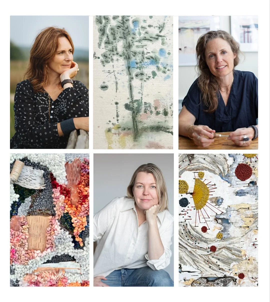 MENDING GROUND
Opening Reception June 12, 6-9pm
June 12 - July 4
Gagn&eacute; Contemporary
401 Richmond Street West

Deborah Farquharson, Tanya Fenkell, and Lori Harrison create contemporary landscape work centred on a desire to seek relationship and