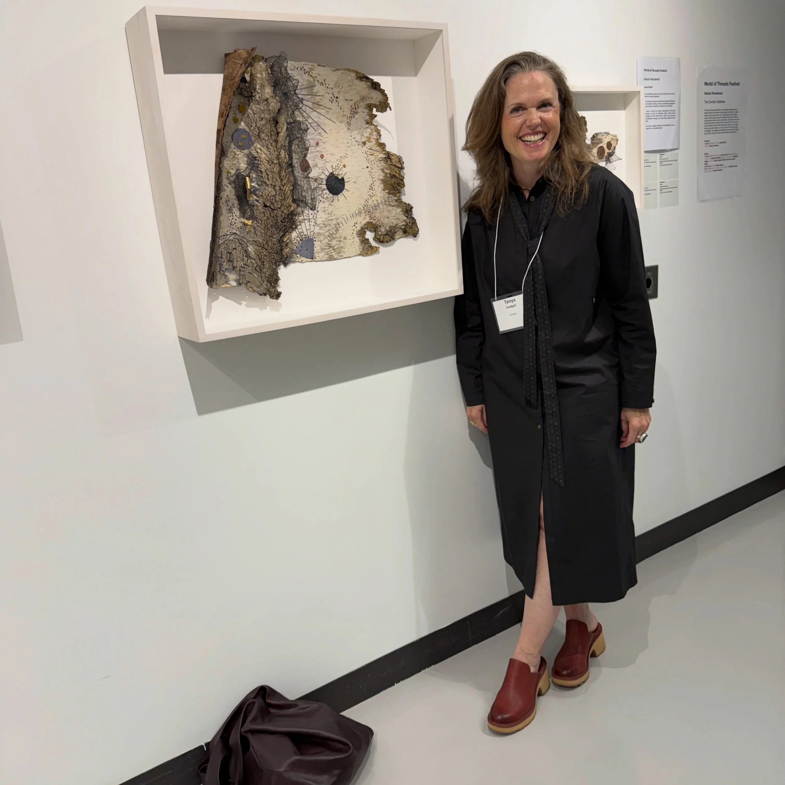 World of Threads opened yesterday and it was a day packed full of amazing conversations and tremendous inspiration. There is an incredible amount of wonderful work to see. I know I&rsquo;ll need another visit to appreciate it fully.

Thanks to @world