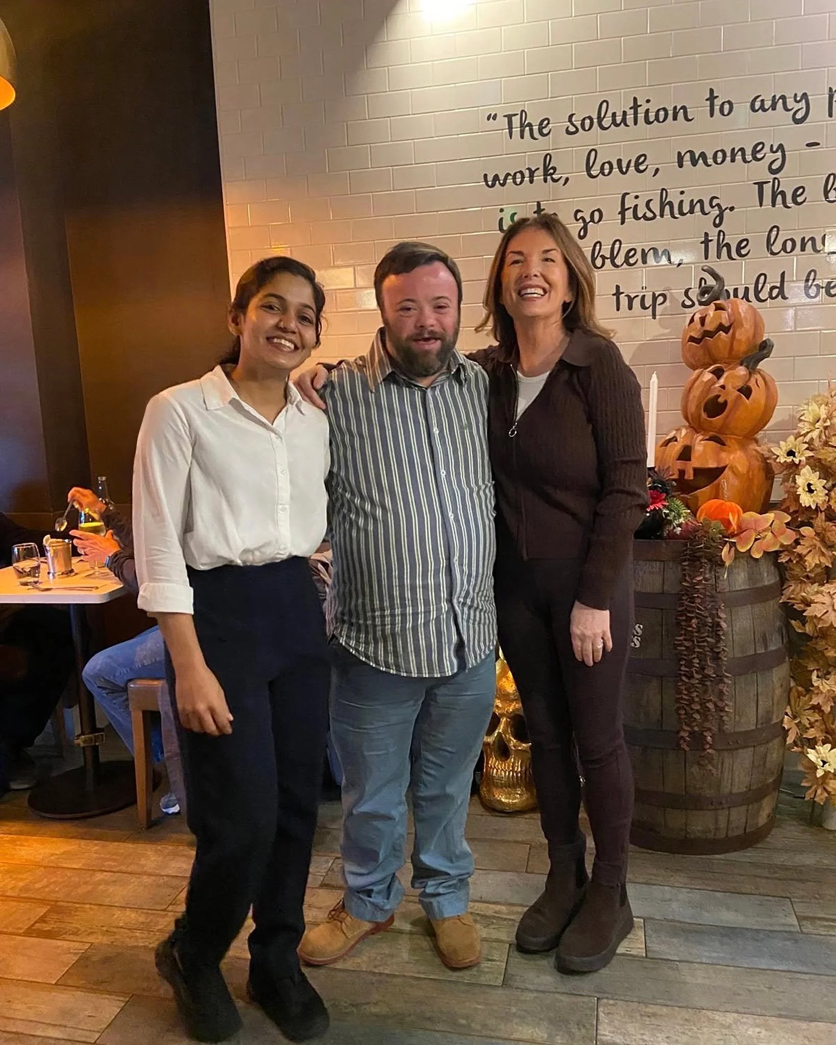 So wonderful to welcome the lovely James Martin— Oscar and BAFTA winner 🏆🏆 Mencap ambassador 💜 and hometown hero 🐟❤️