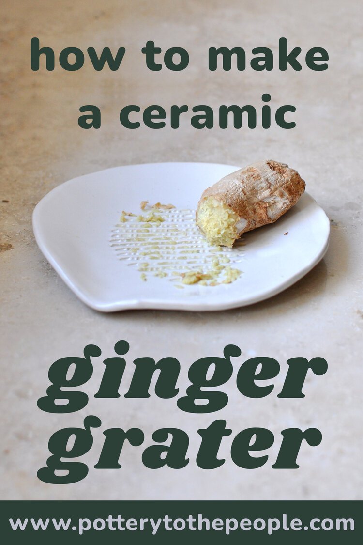 Ceramic Ginger Grater