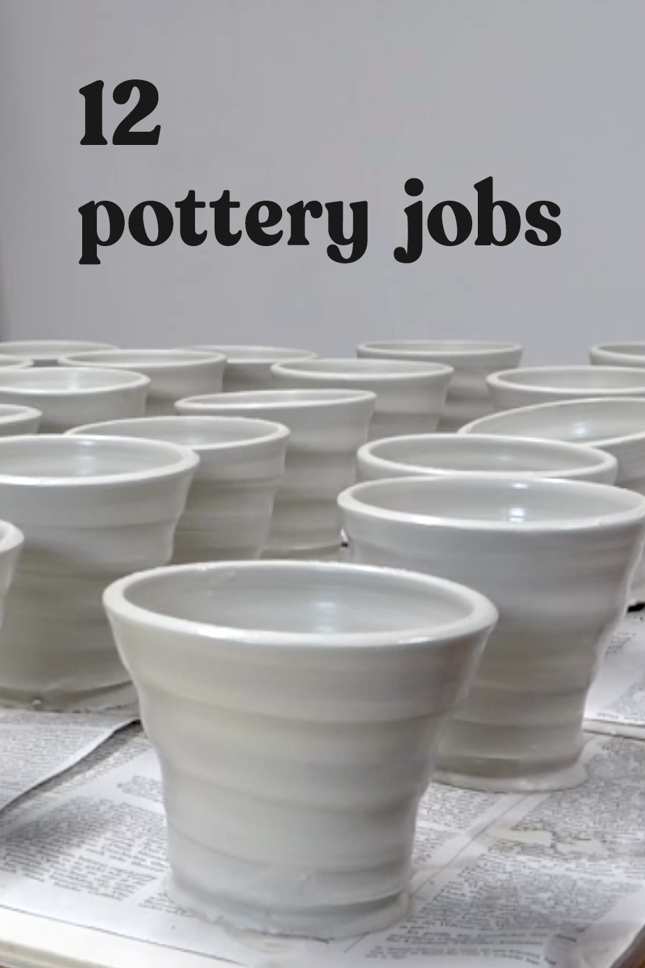 How to make a Career in Pottery — pottery to the people