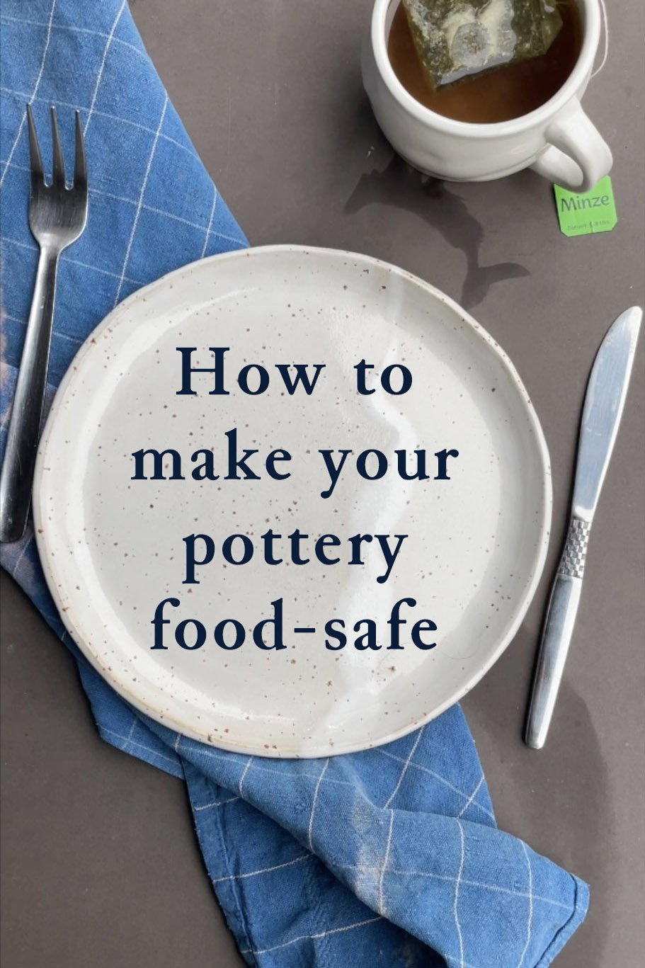 How to make Pottery FoodSafe — pottery to the people