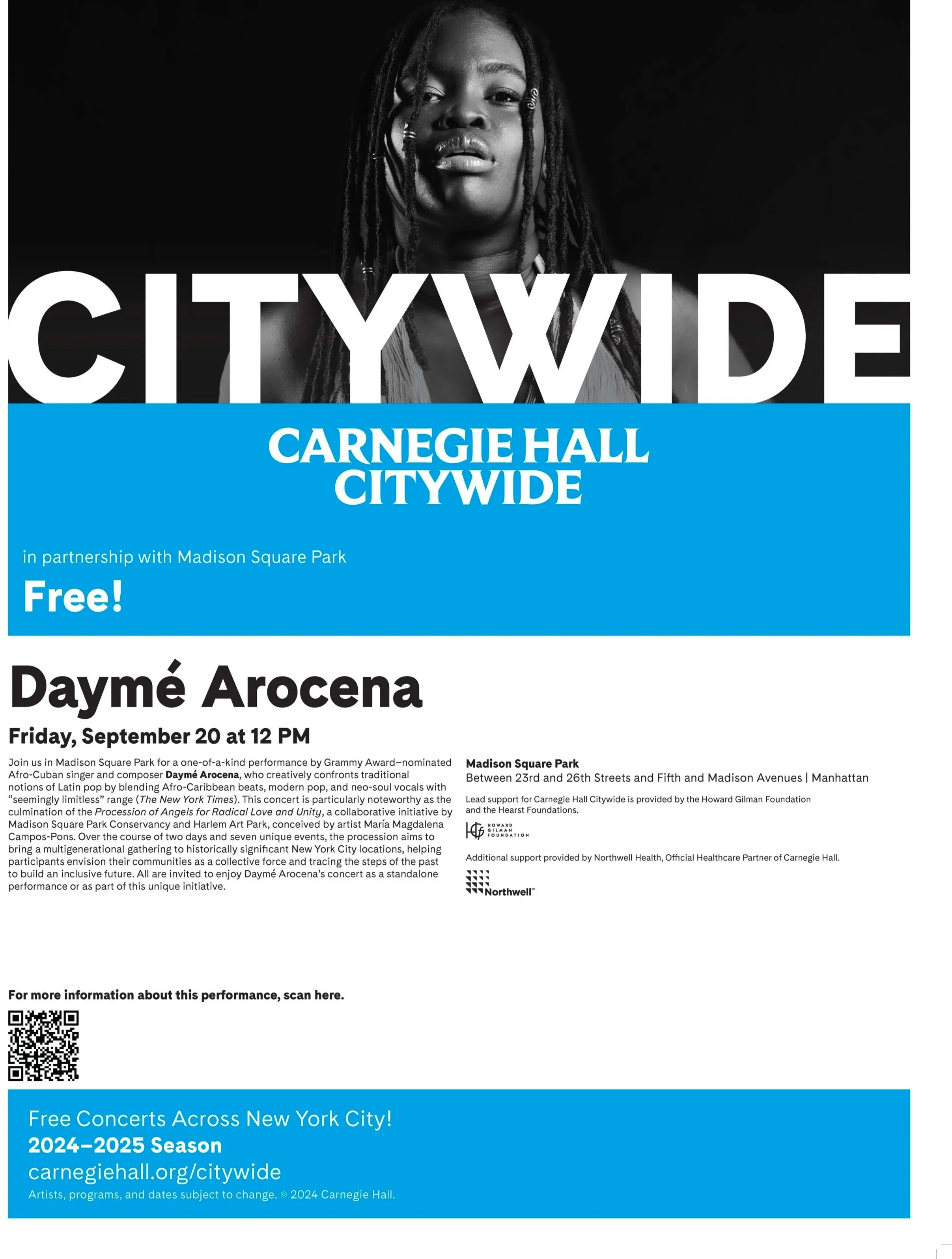 Promotional flyer
