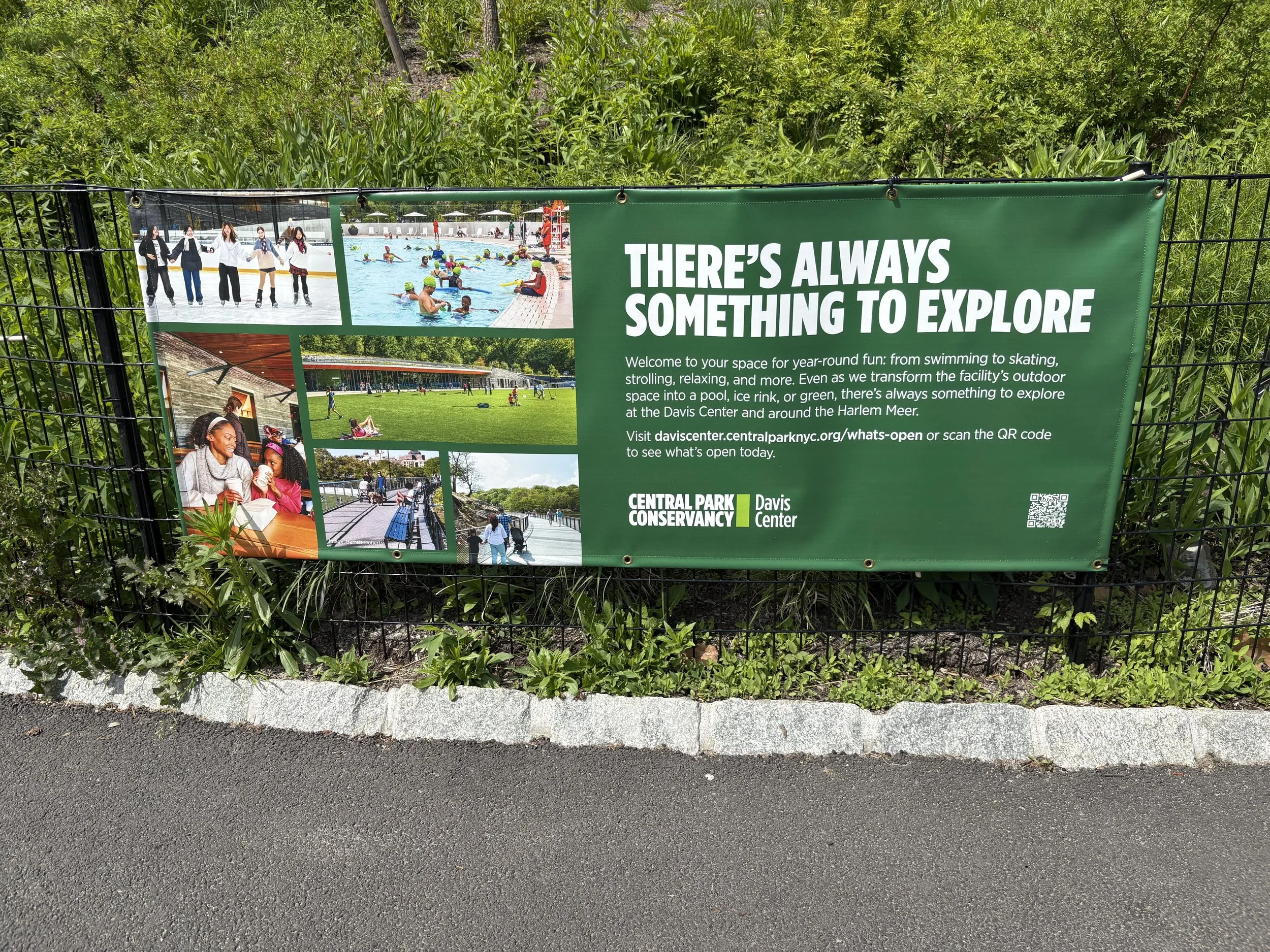 On-site informational sign